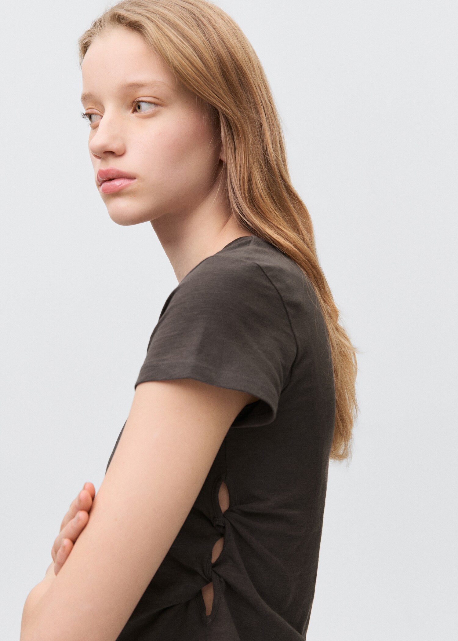 Knot detail T-shirt - Details of the article 1