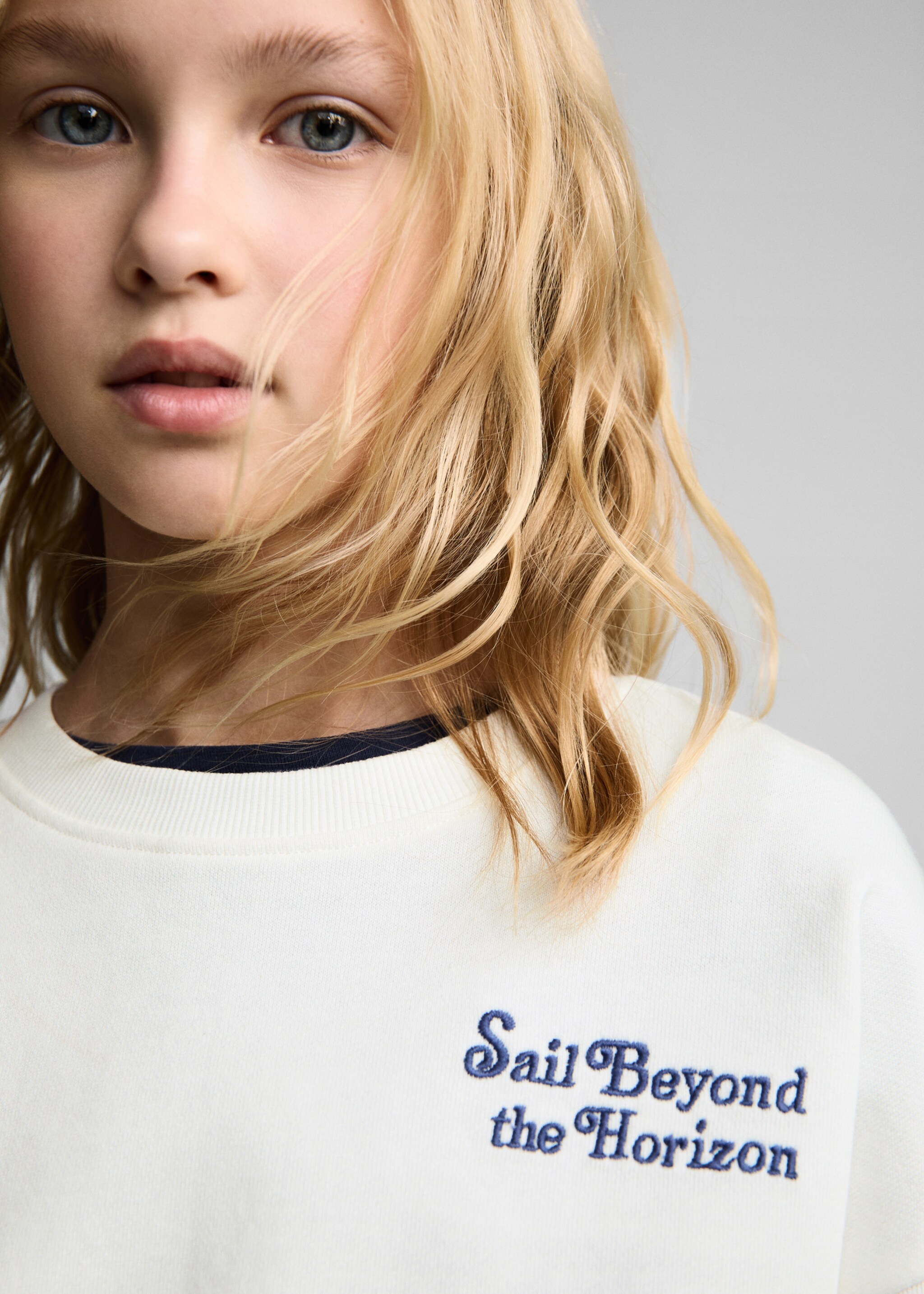 Sweater coton message - Détail de l'article 1
