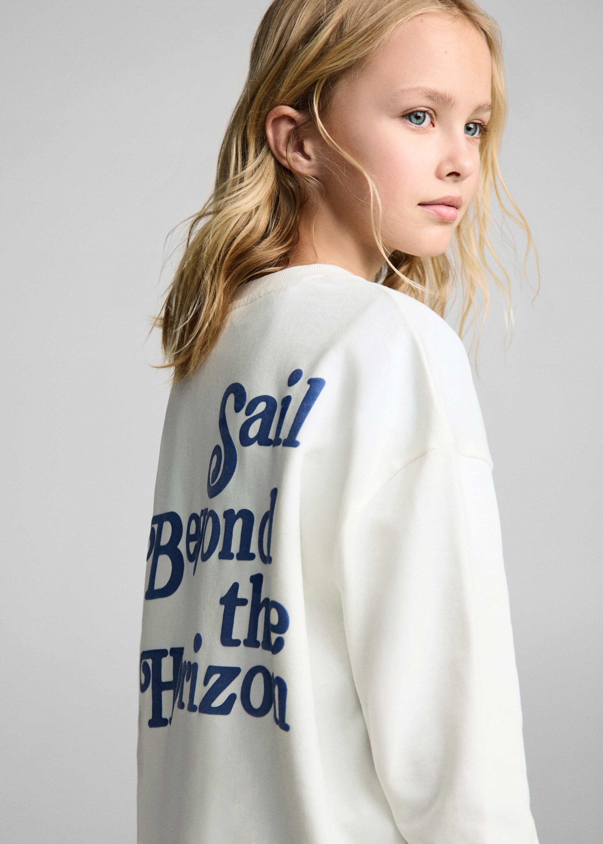 Sweater coton message - Détail de l'article 4