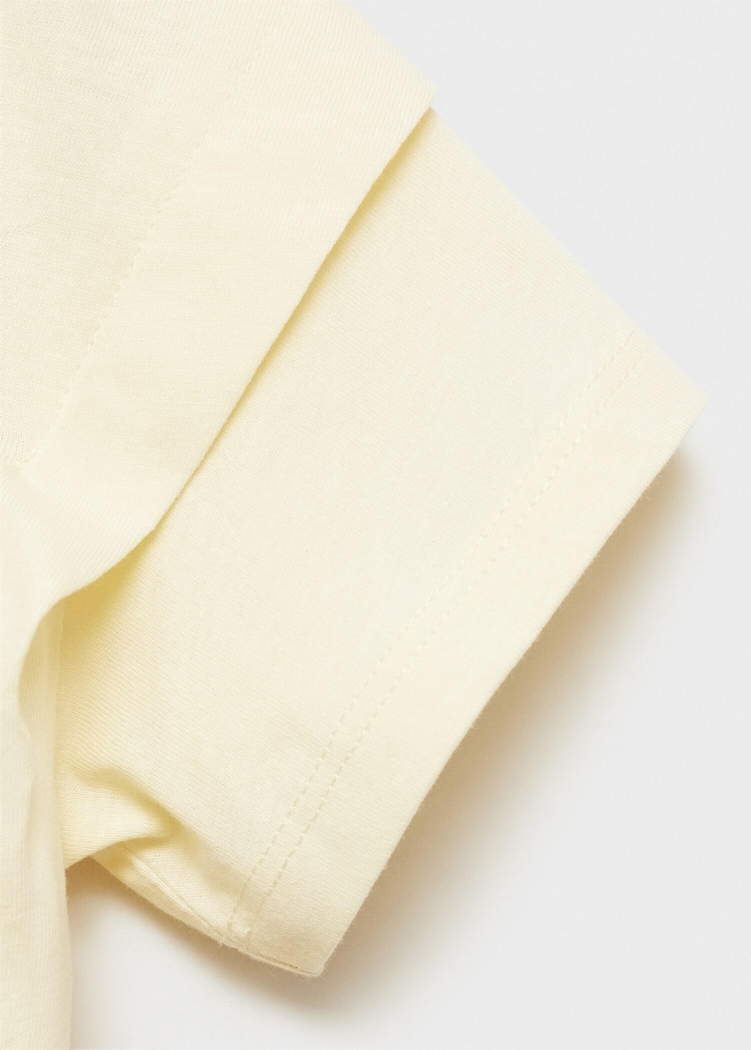 T-shirt coton détail nœud - Détail de l'article 0