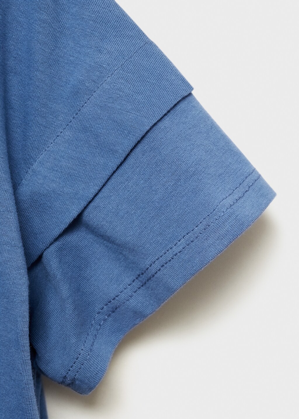 Cotton t-shirt with knot detail