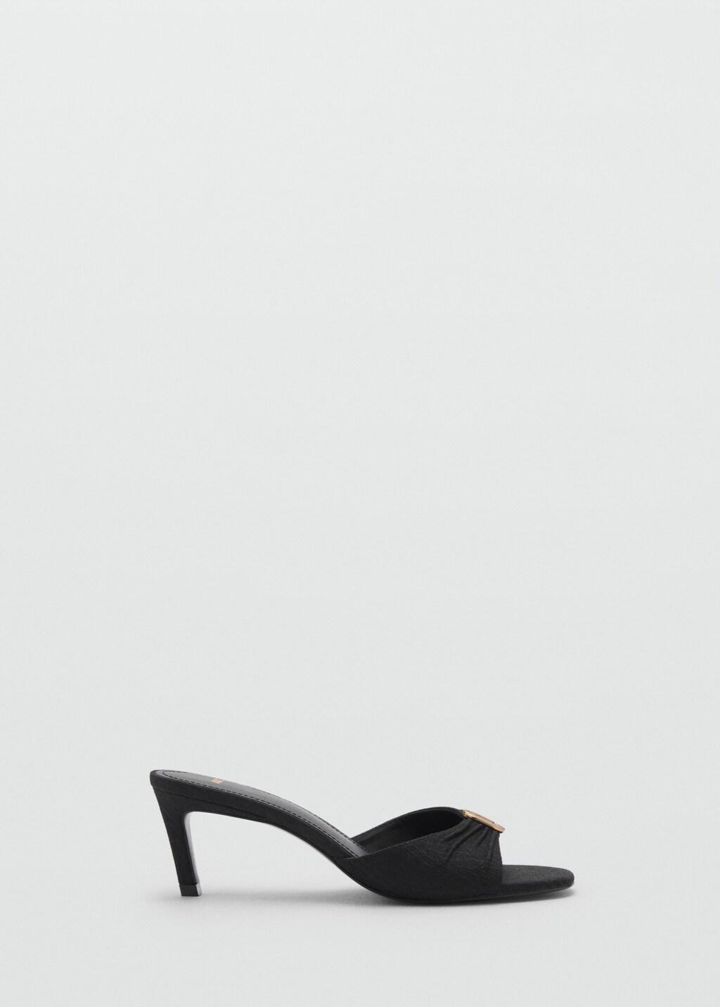 Sandales talon d tail m tallique femme mango france m tropolitaine