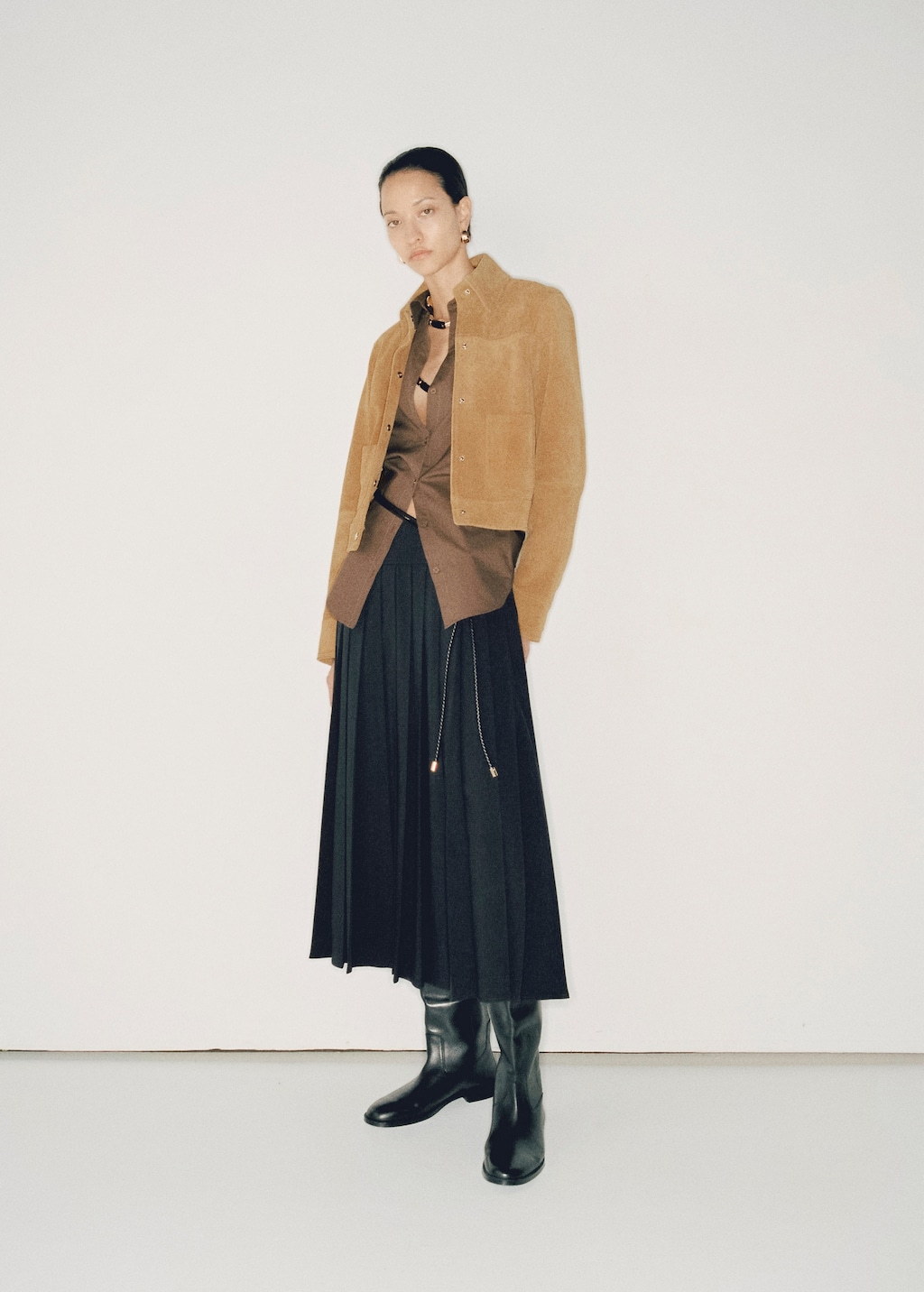 Suede leather jacket - Women | MANGO USA Suede leather jacket - Women | MANGO USA