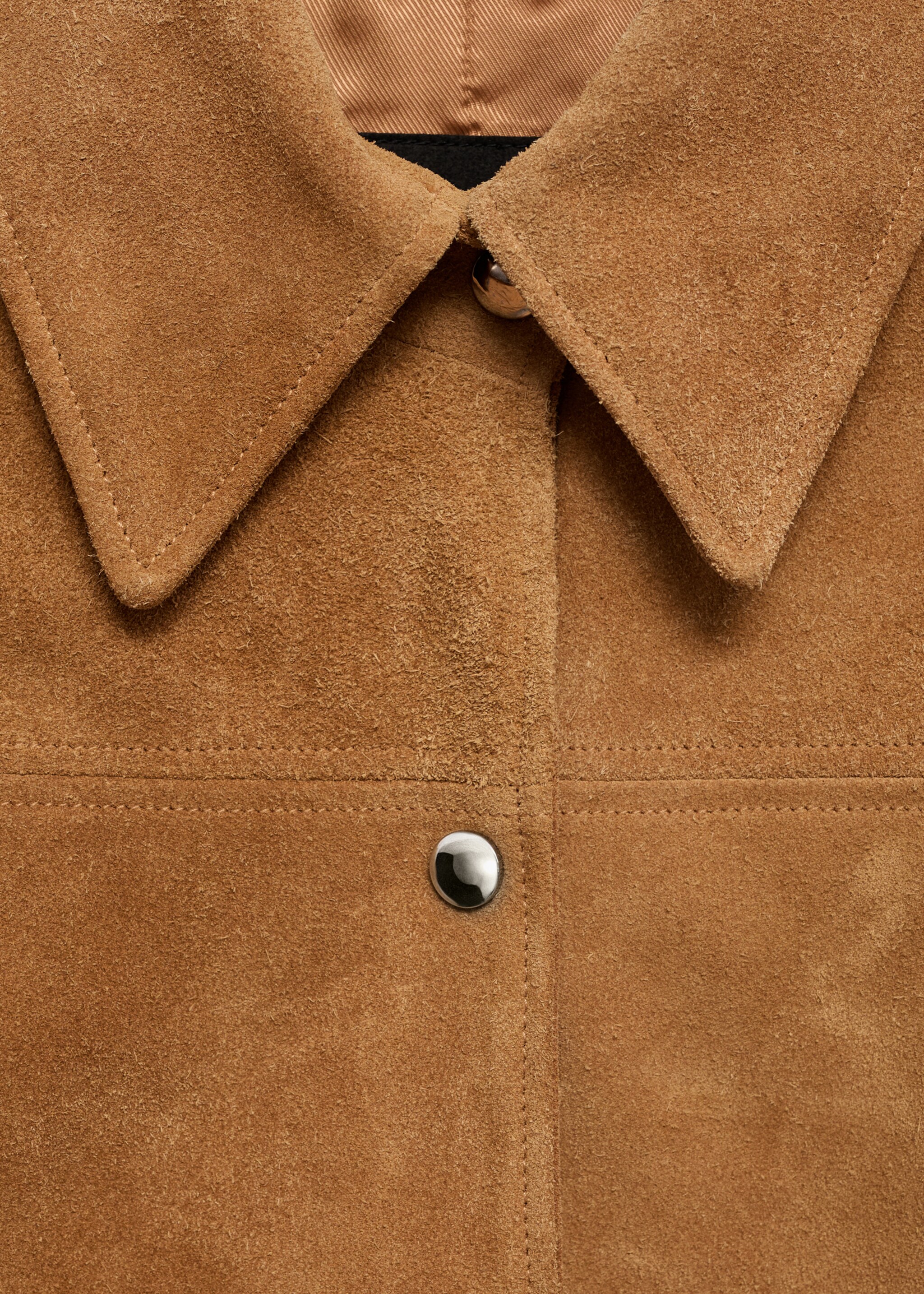 Suede leather jacket - Details of the article 8