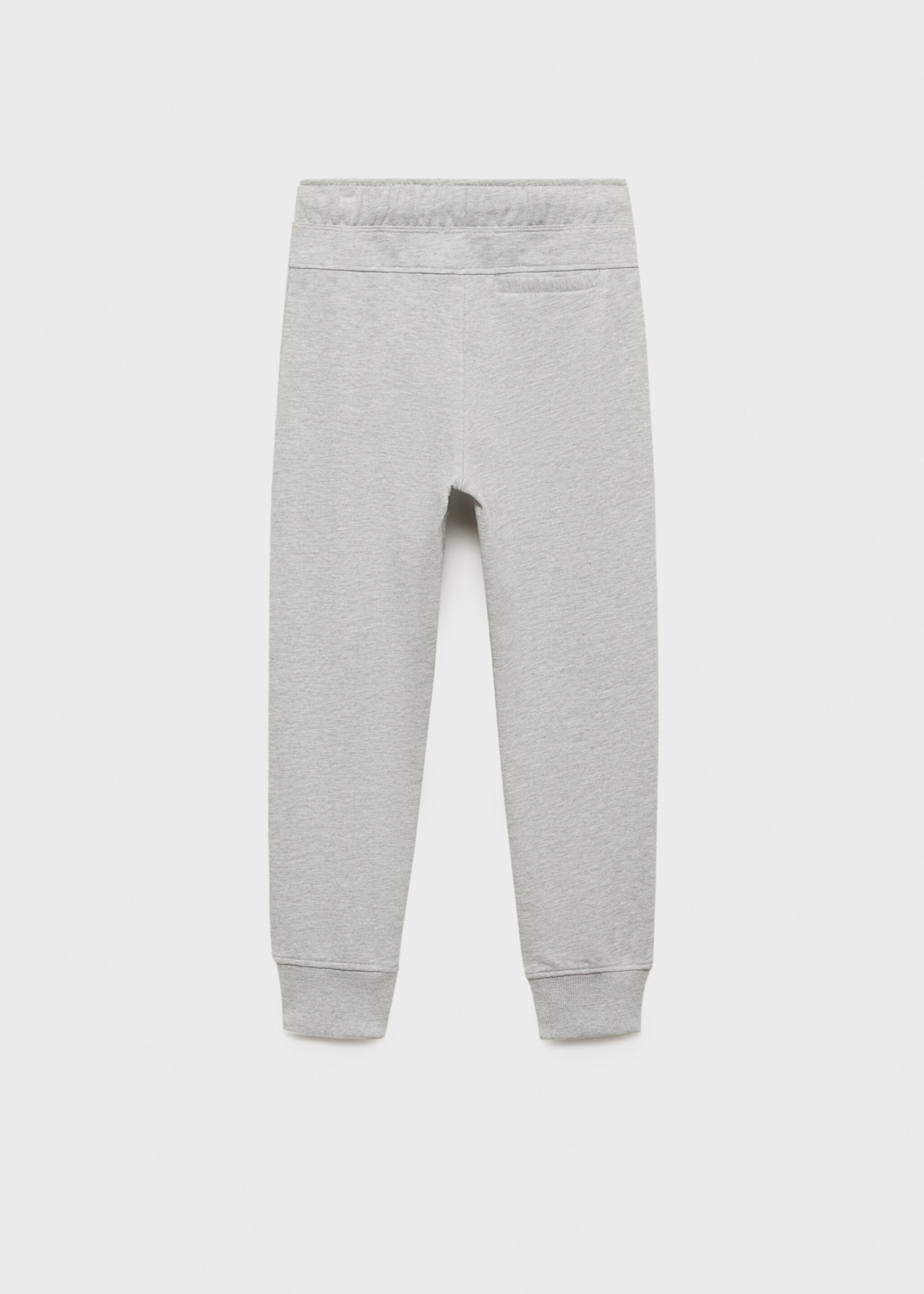 Cotton jogger-style trousers - Reverse of the article