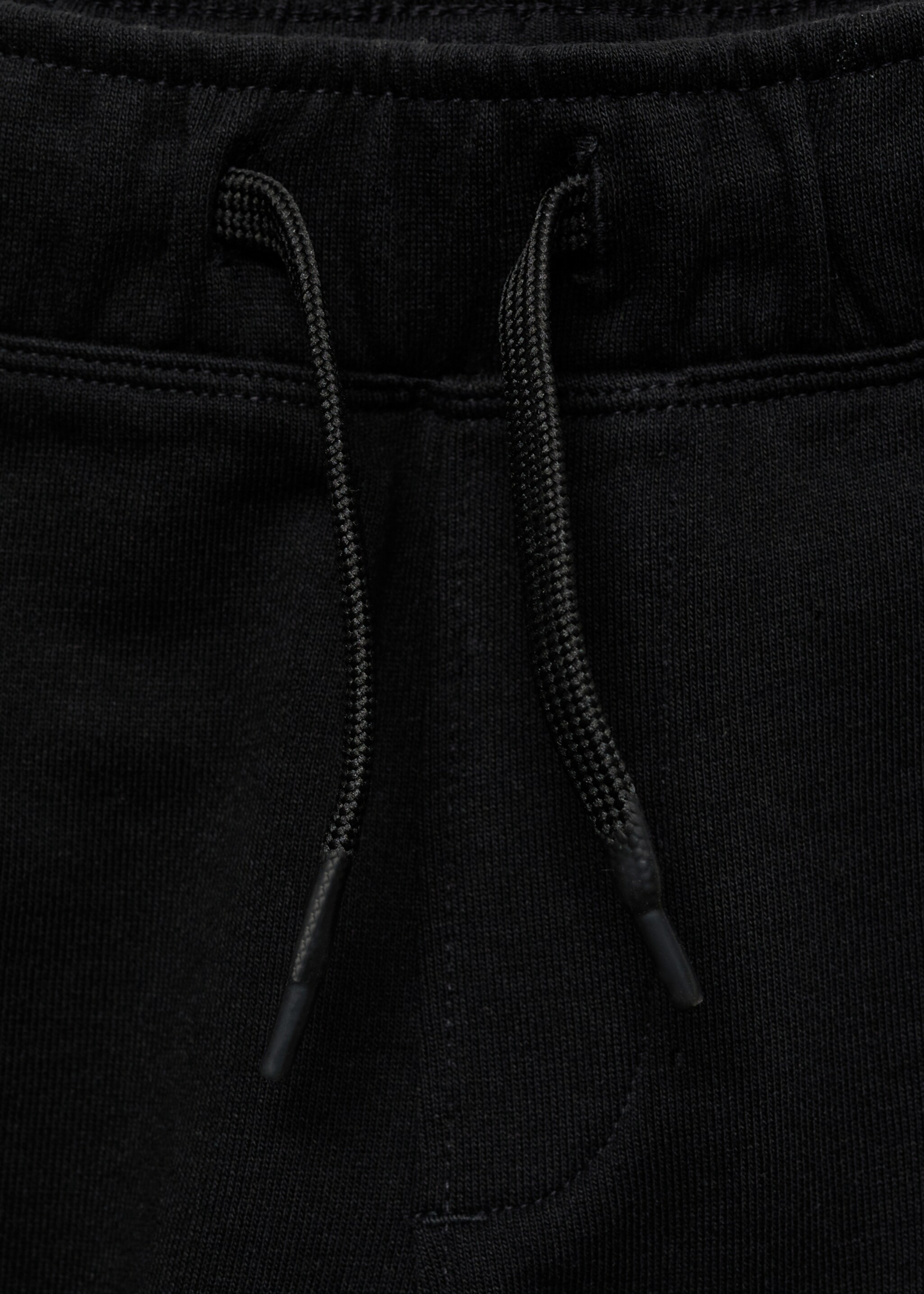 Cotton jogger-style trousers - Details of the article 8