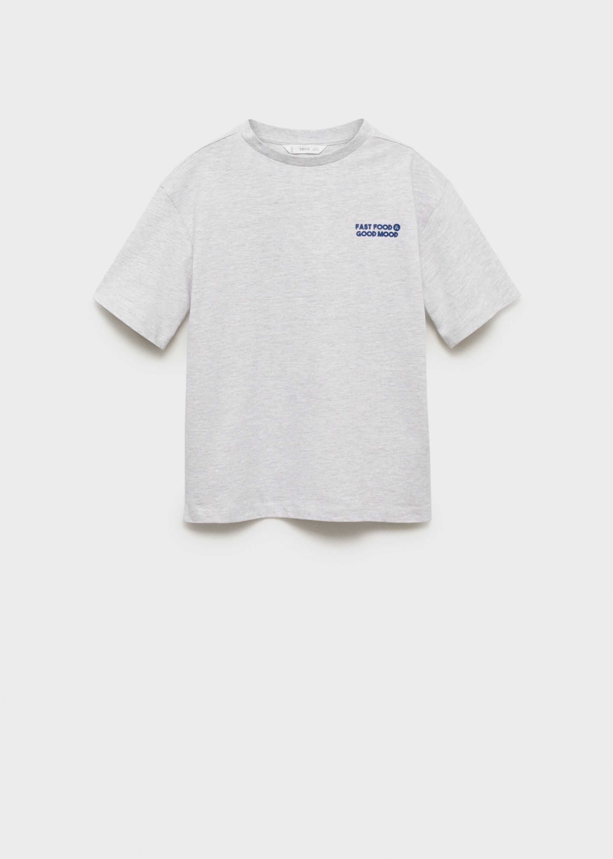 Printed cotton-blend t-shirt - Article without model