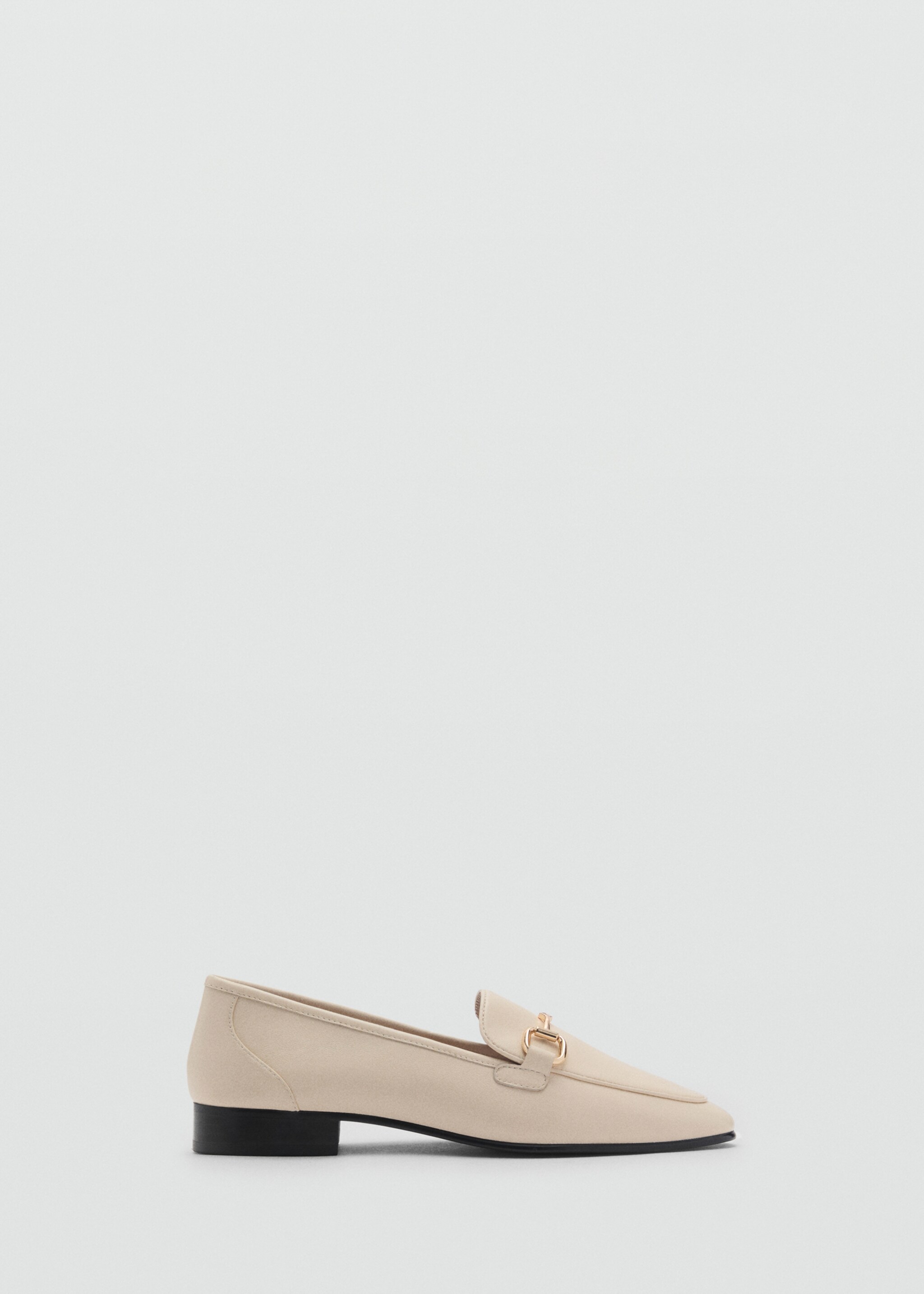 Buckle leather moccasins - Article without model