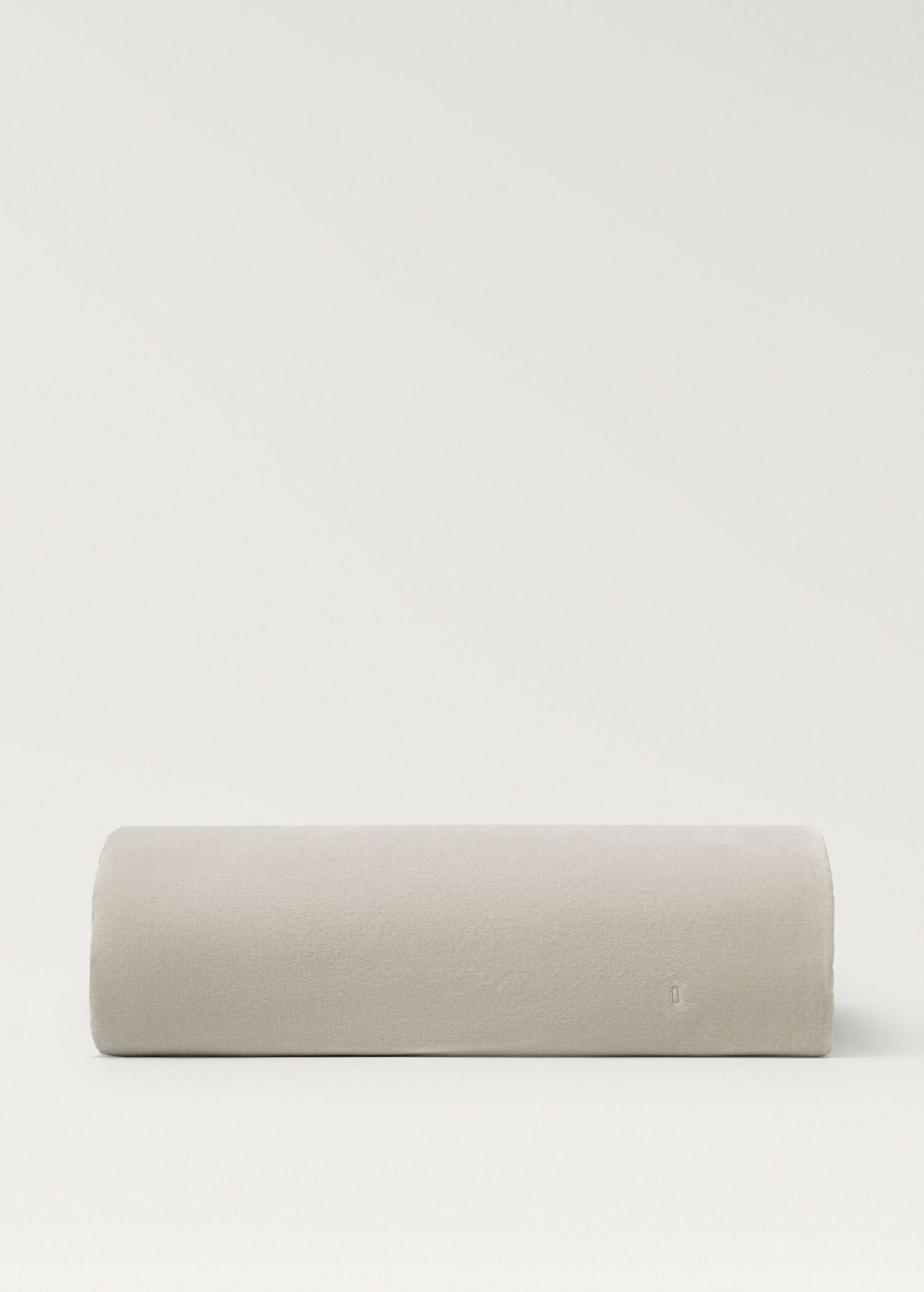 Garment-dyed cotton velvet cot duvet cover - Article without model