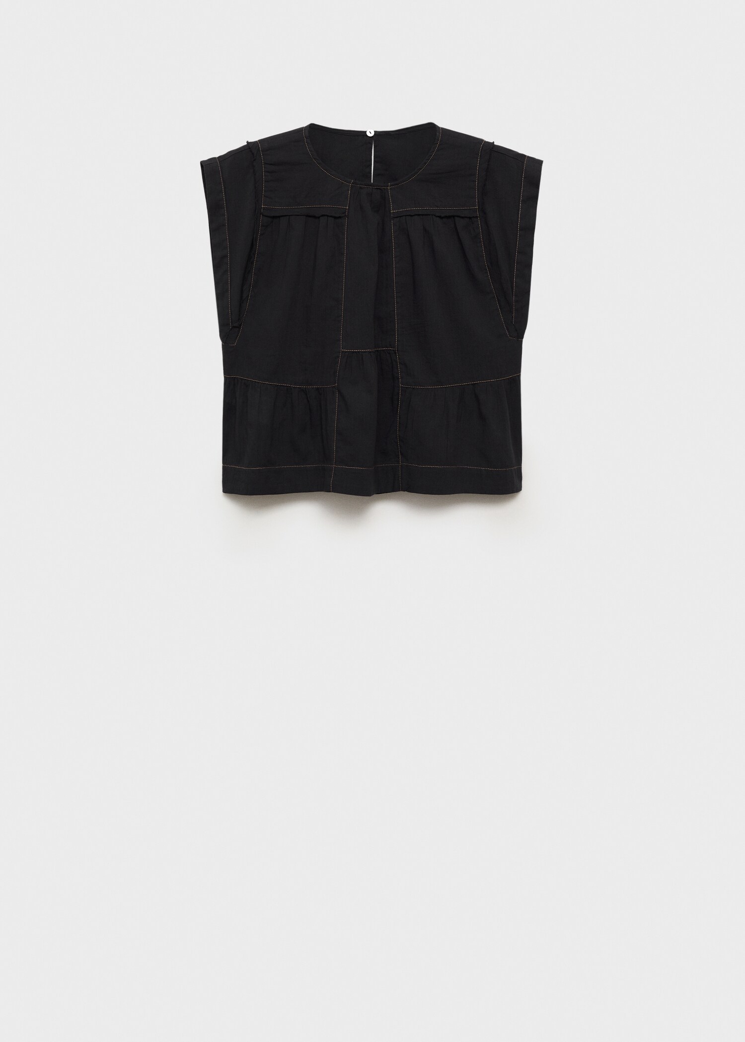 Decorative seam blouse - Article without model