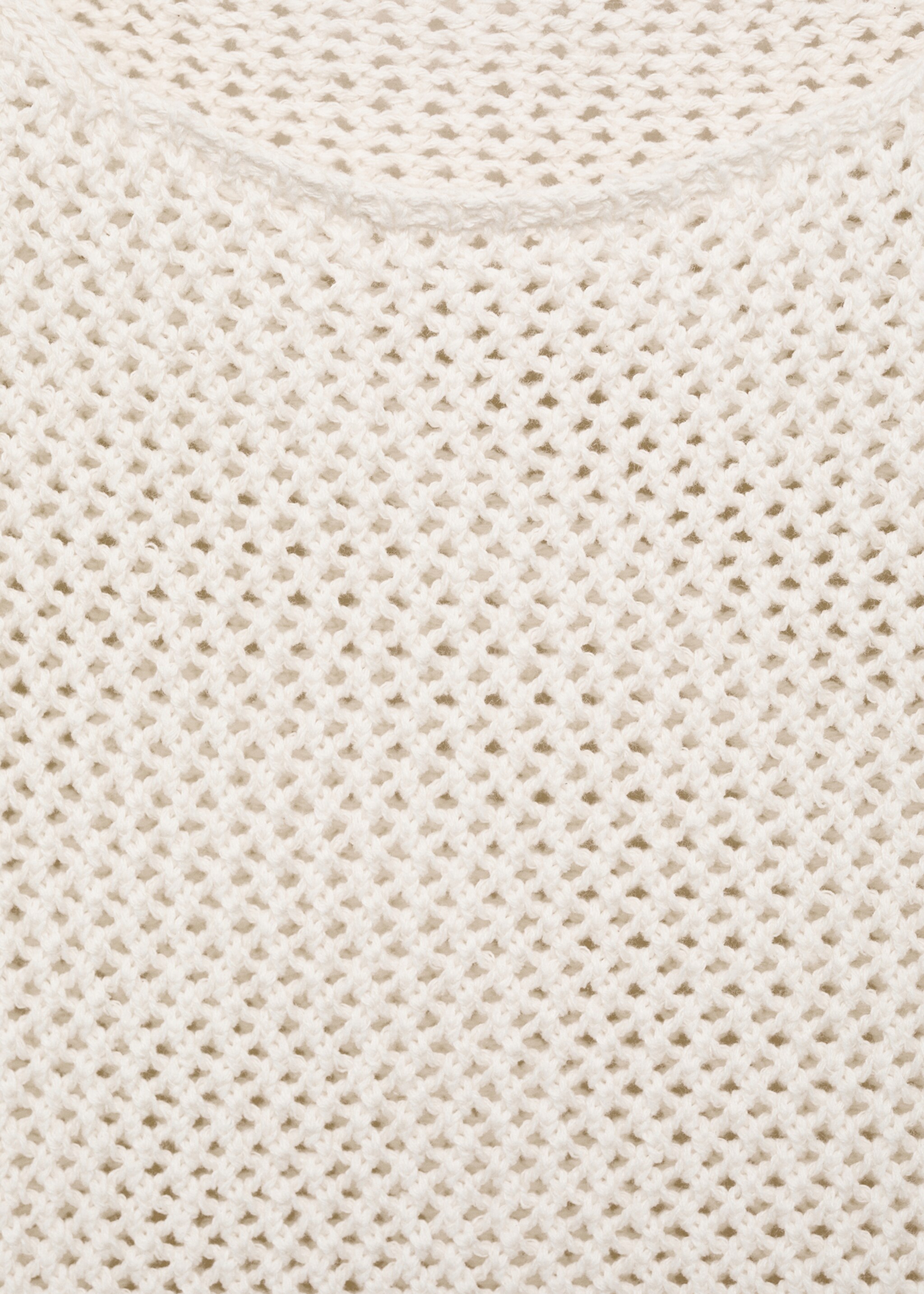 Knitted top with contrast details - Details of the article 8