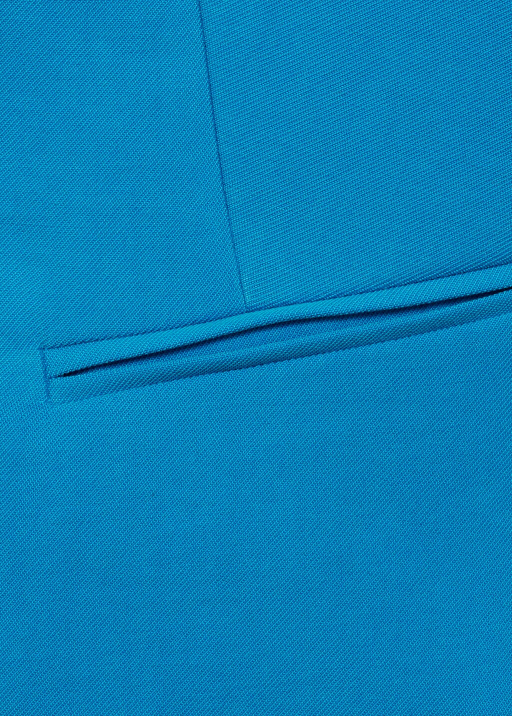 Suit vest with open back