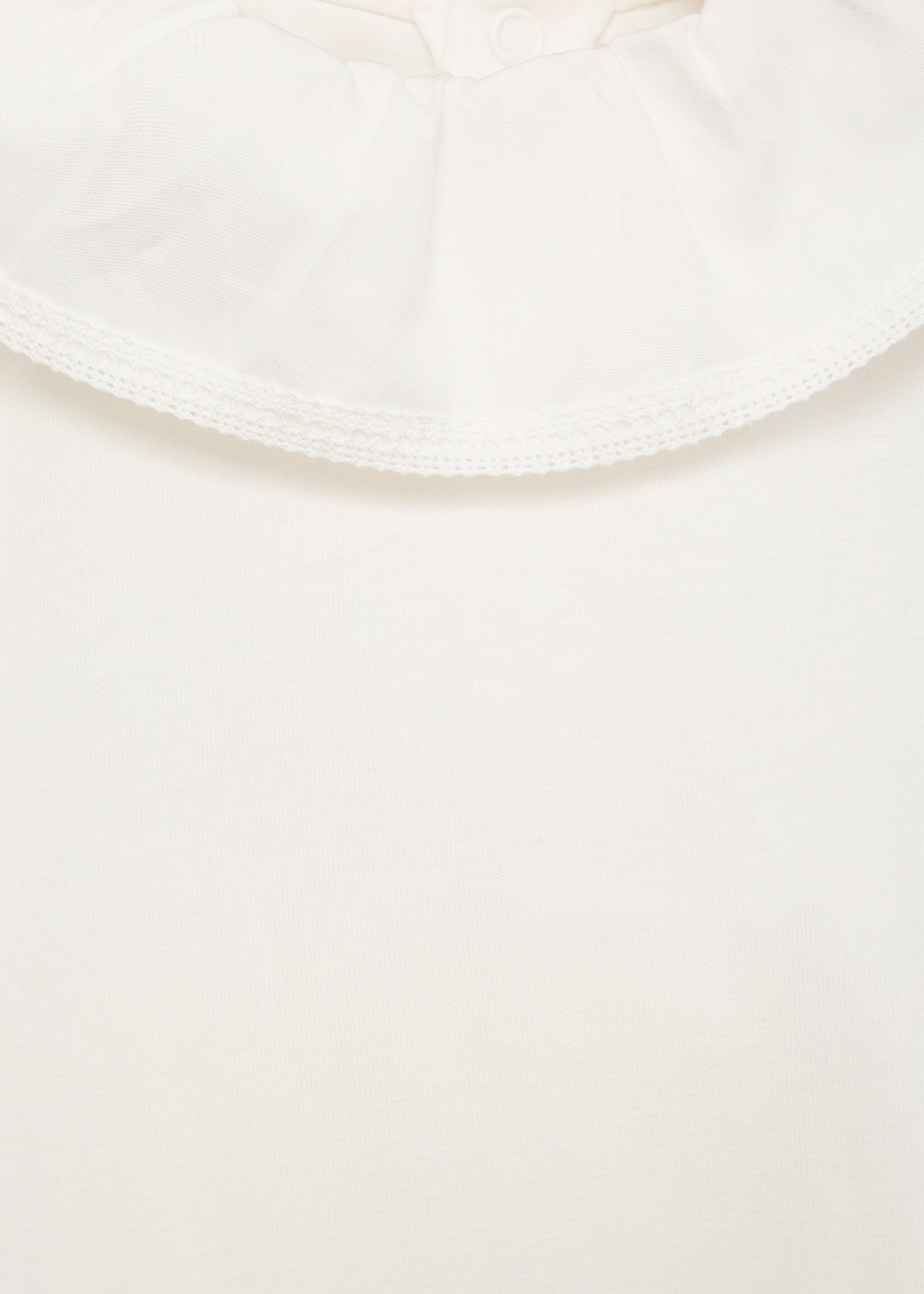 Cotton bodysuit with Peter Pan collar - Details of the article 8