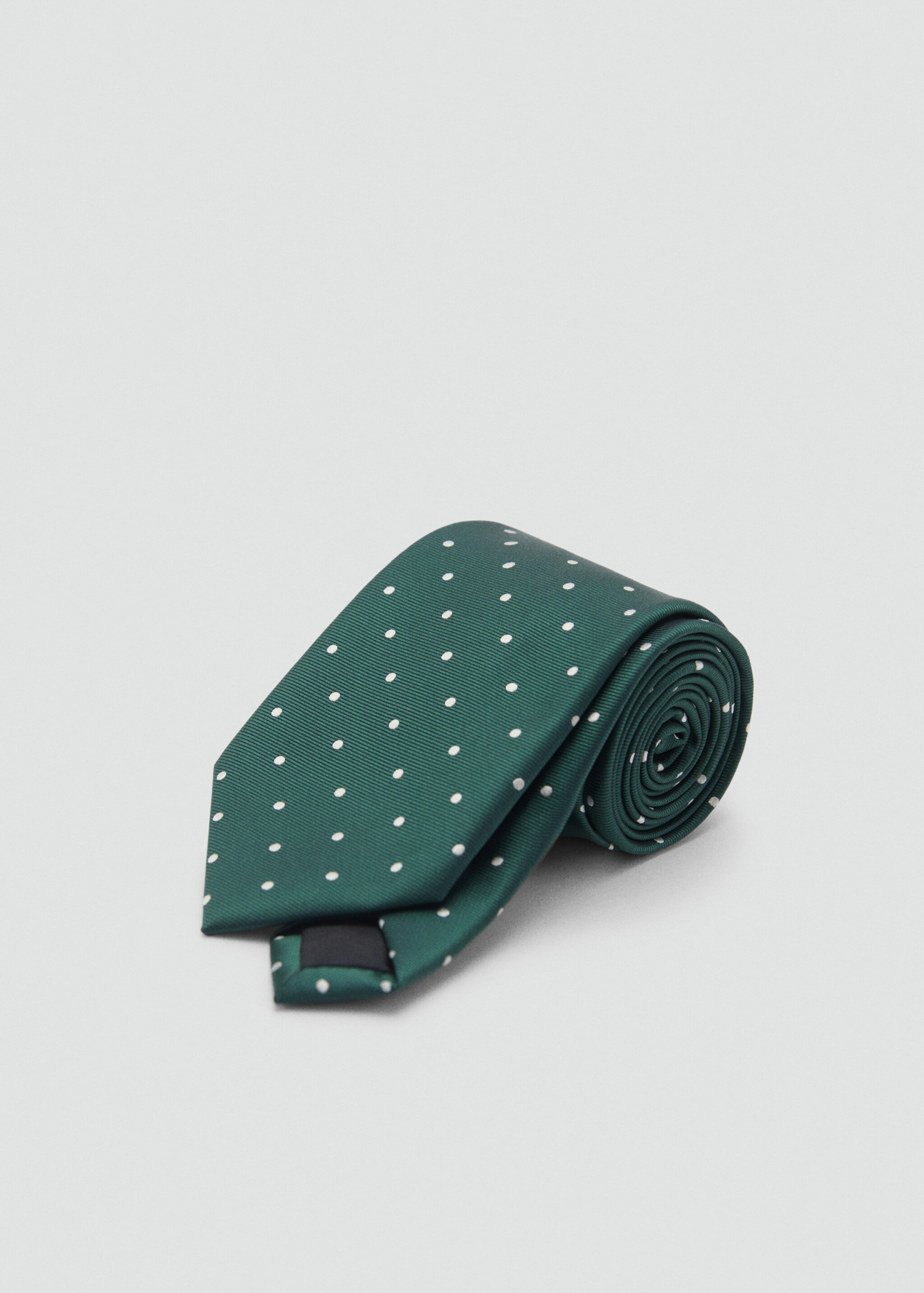 Polka-dot patterned tie - Medium plane