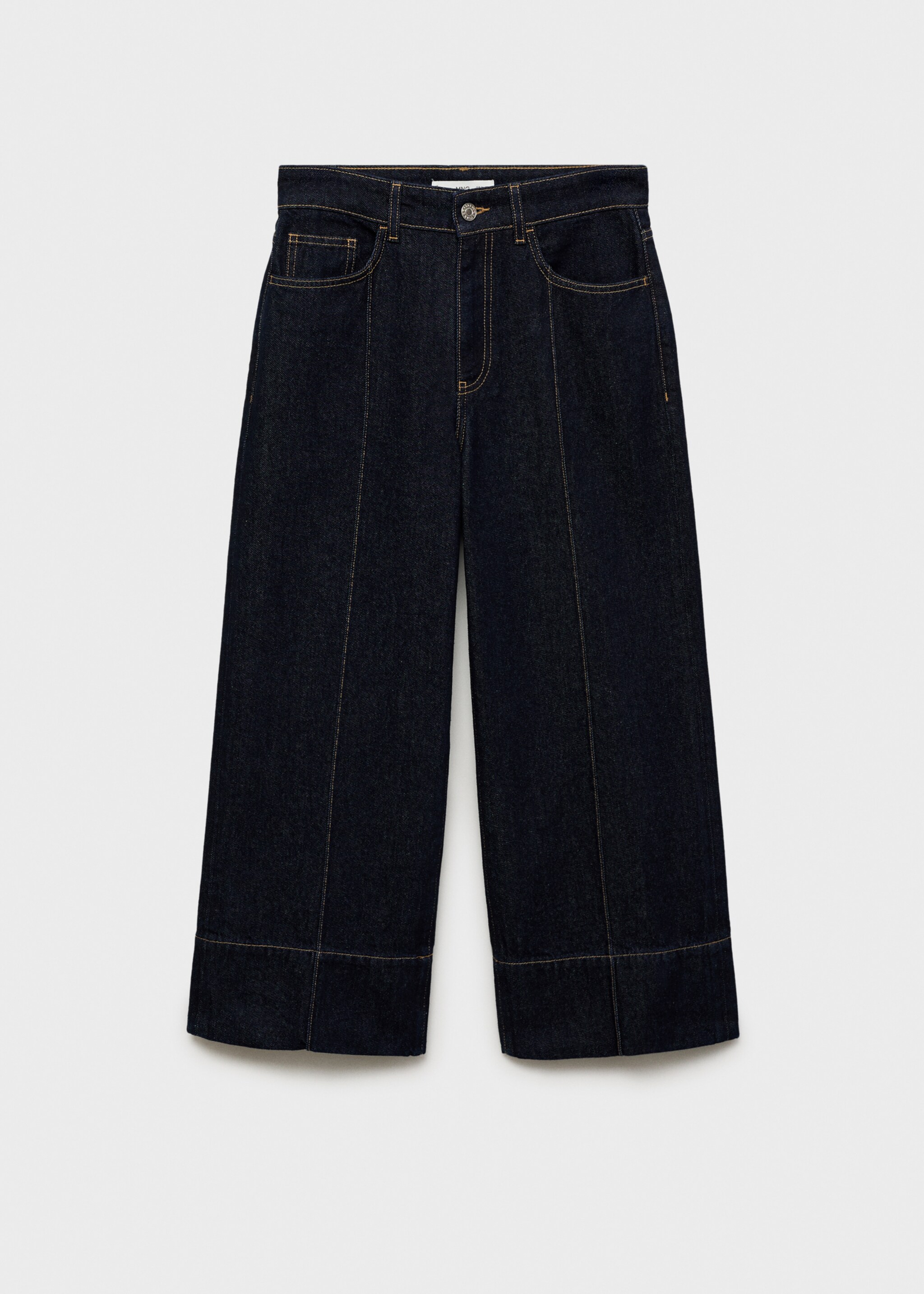 Jean wideleg crop coutures - Article sans modèle