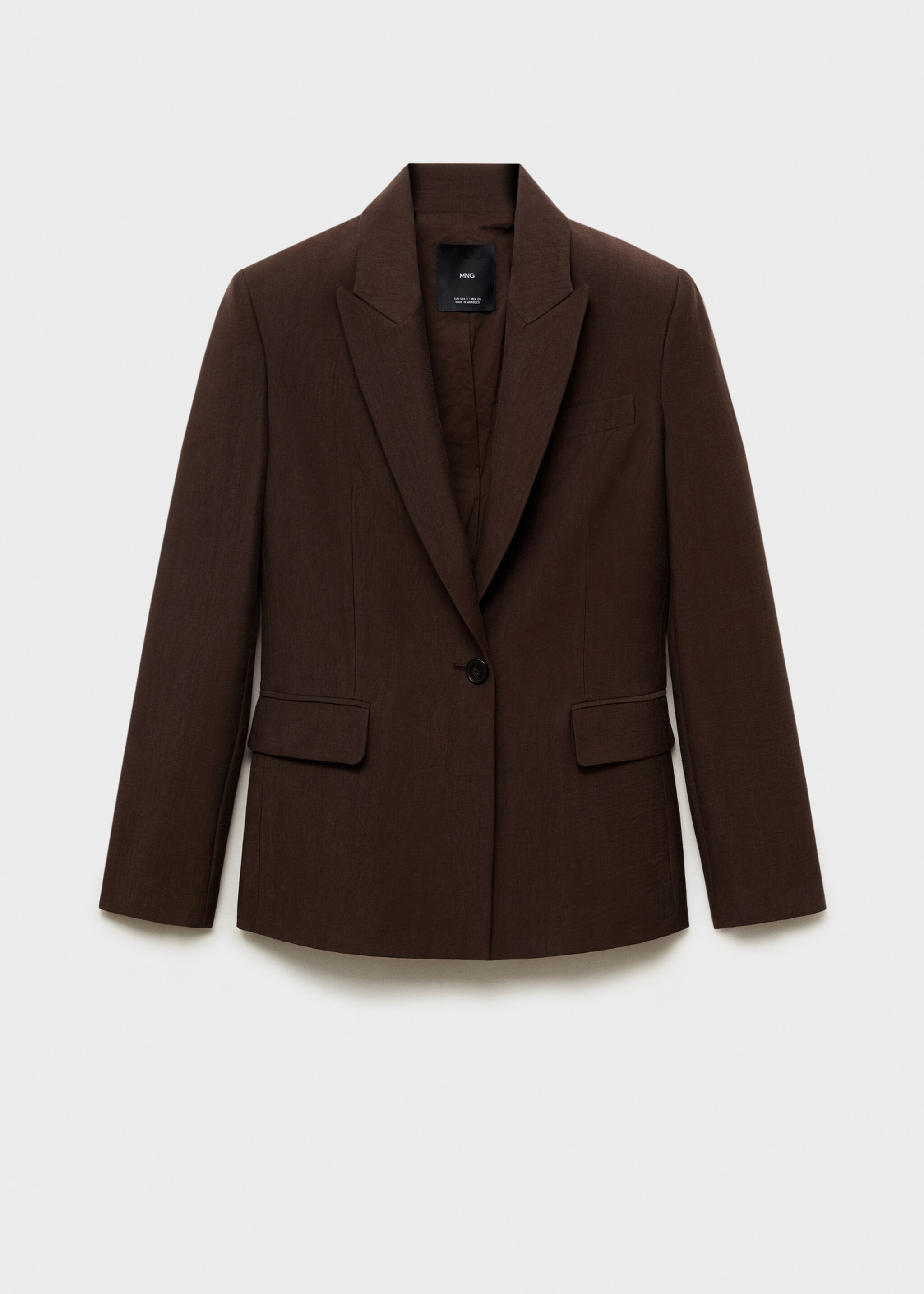 Fitted lyocell jacket - Article without model