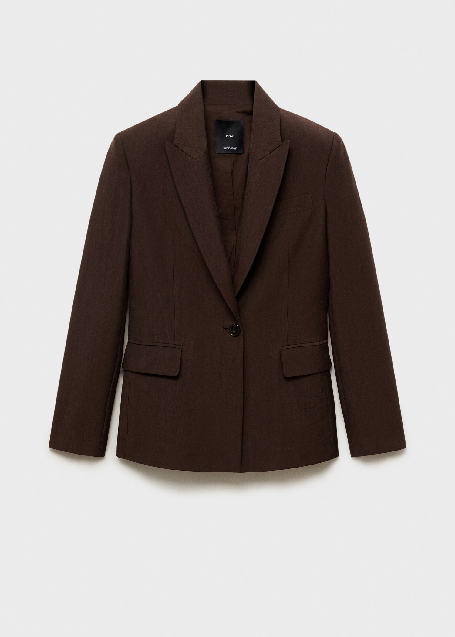 Blazer lyocell entallada - Artículo sin modelo