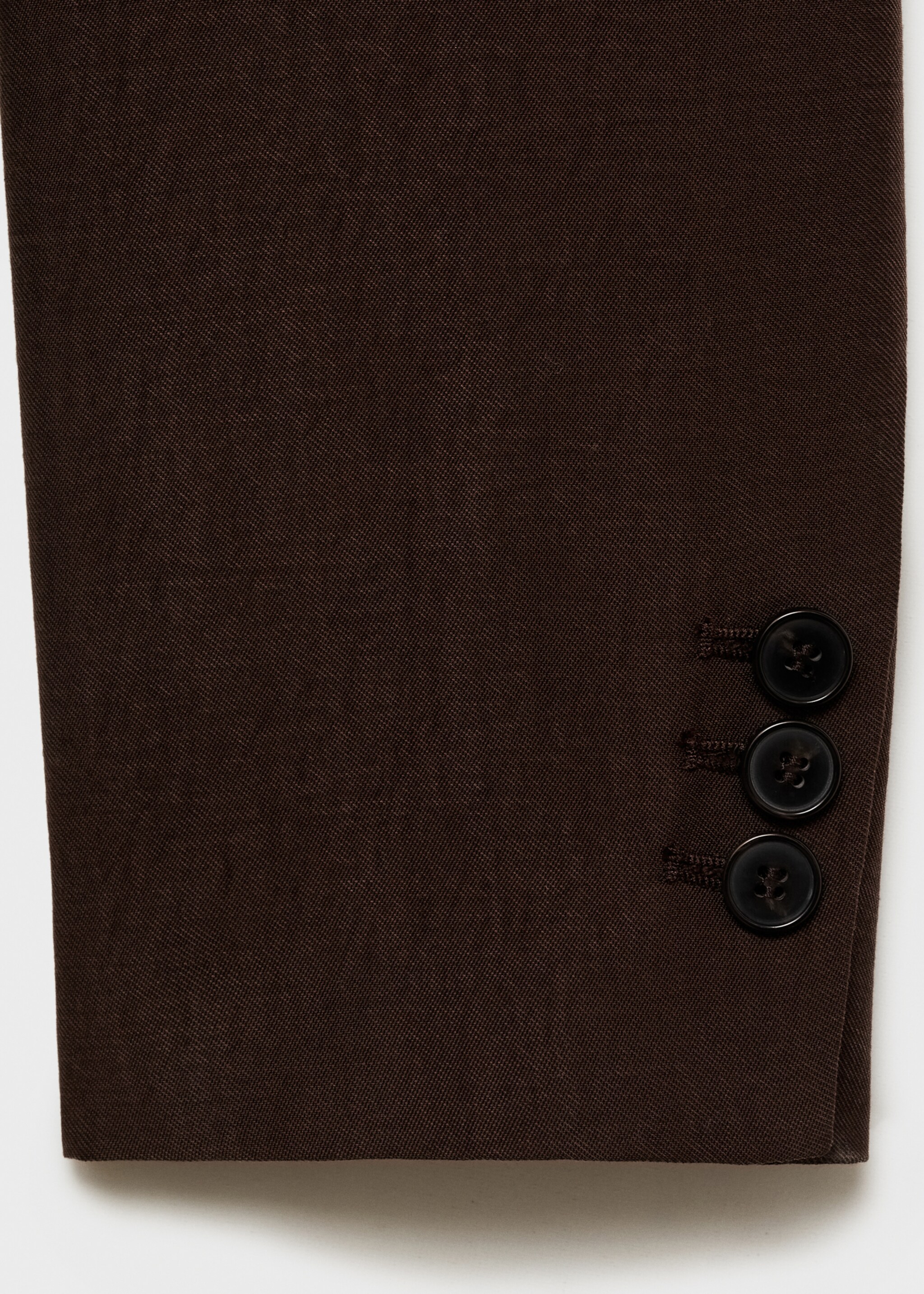 Fitted lyocell jacket - Details of the article 0