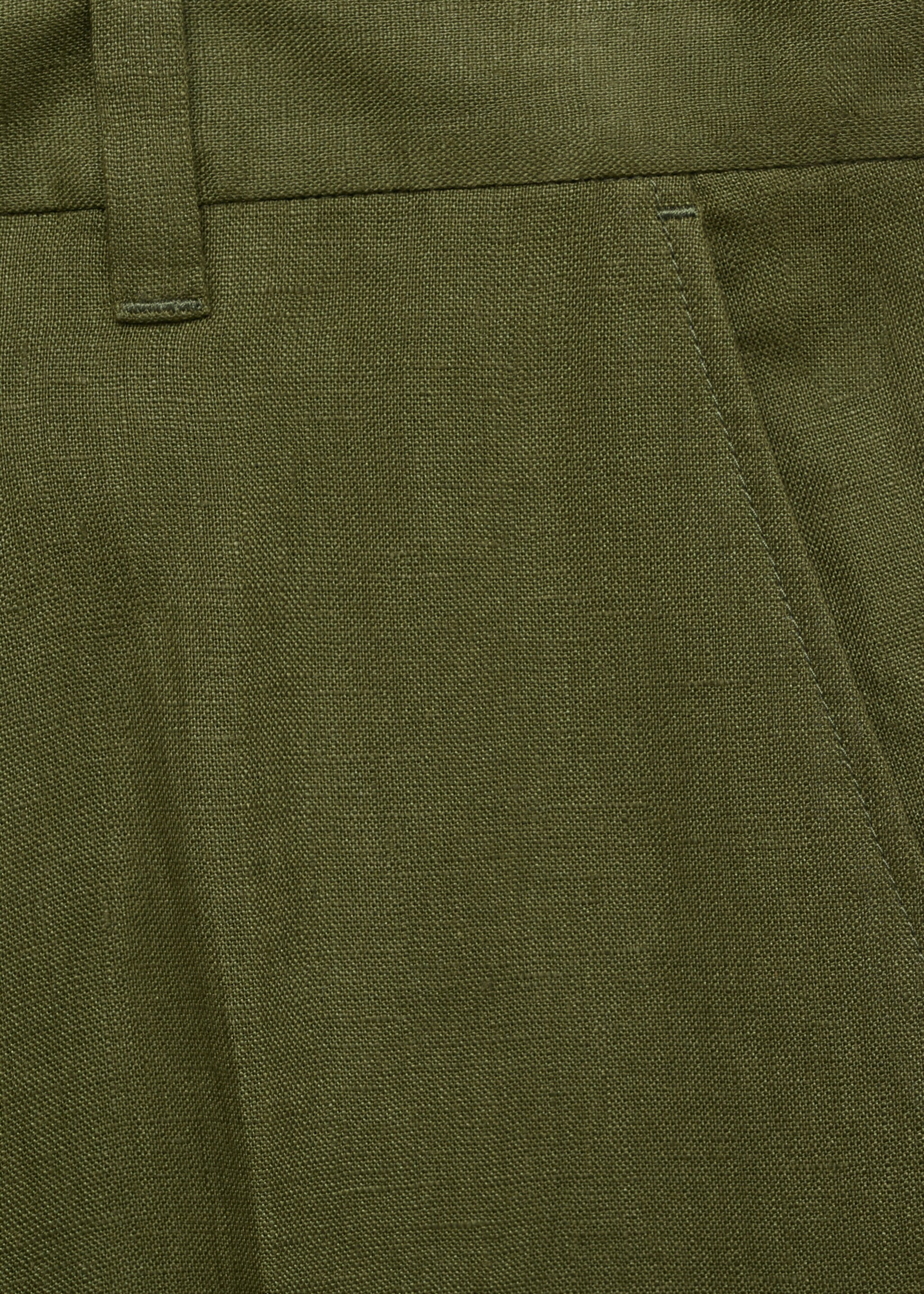 Pantalón 100% lino regular fit - Detalle del artículo 0