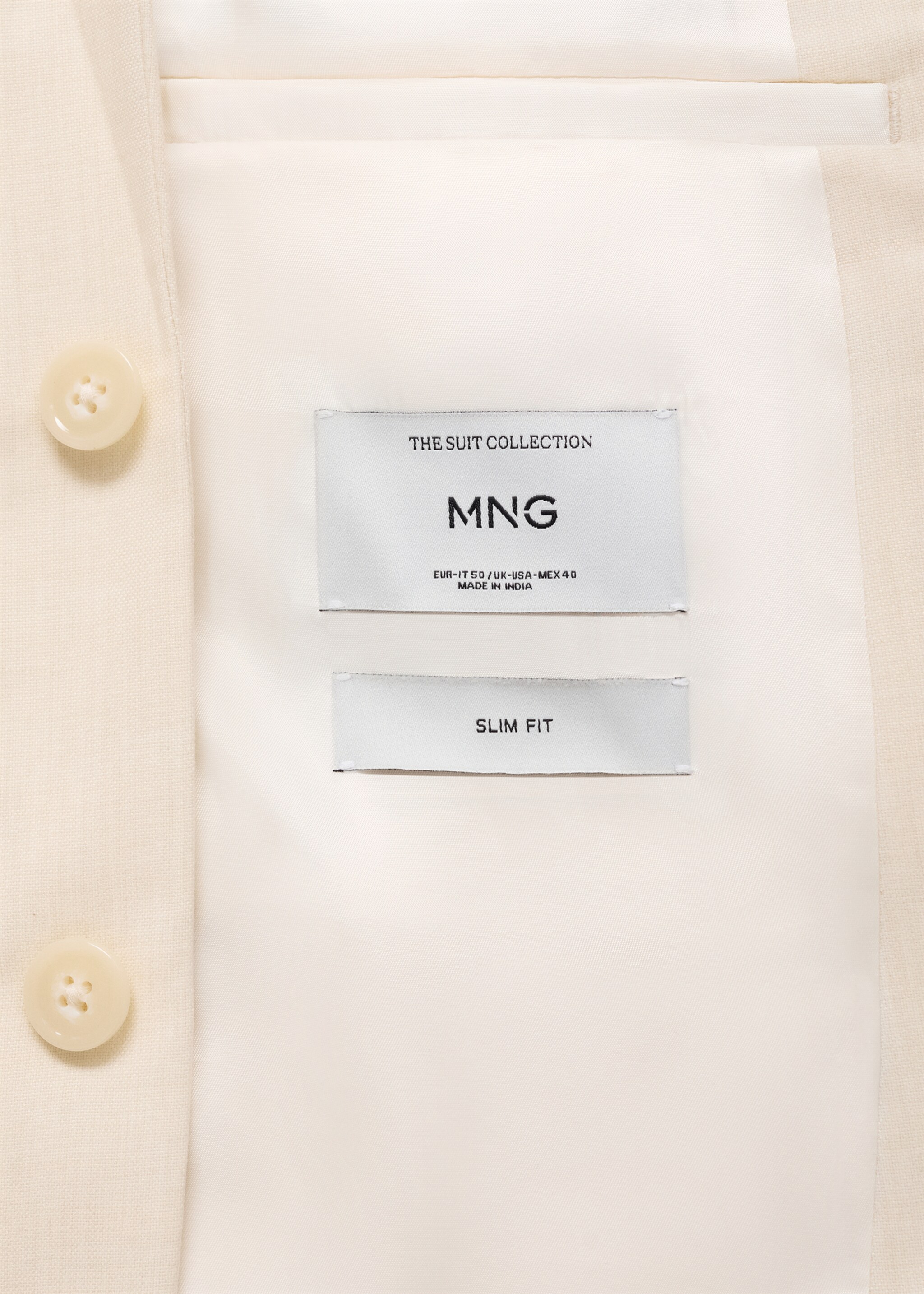 Milan slim-fit suit jacket - Details of the article 0
