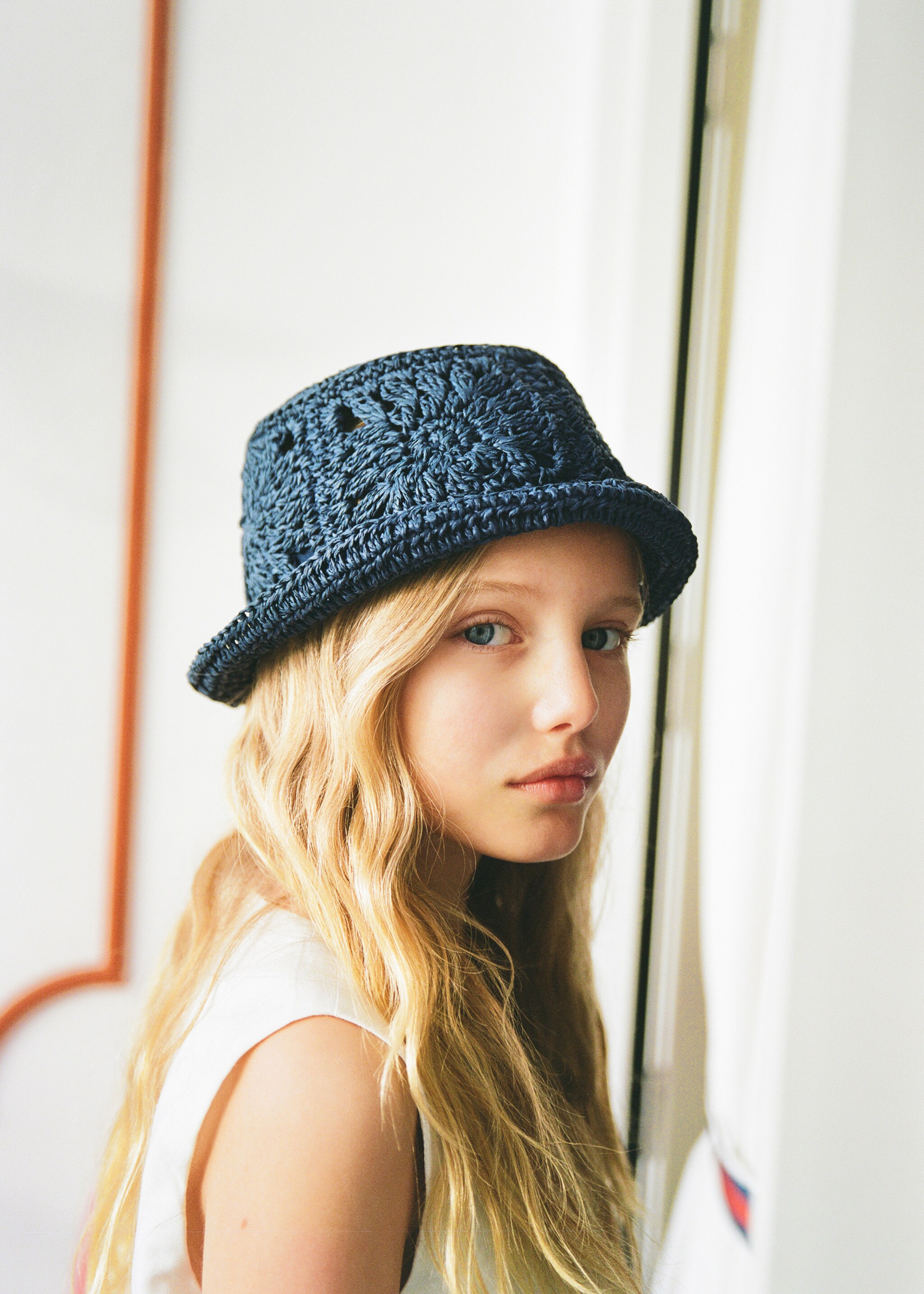 Topi bucket crochet - Rincian barang 6