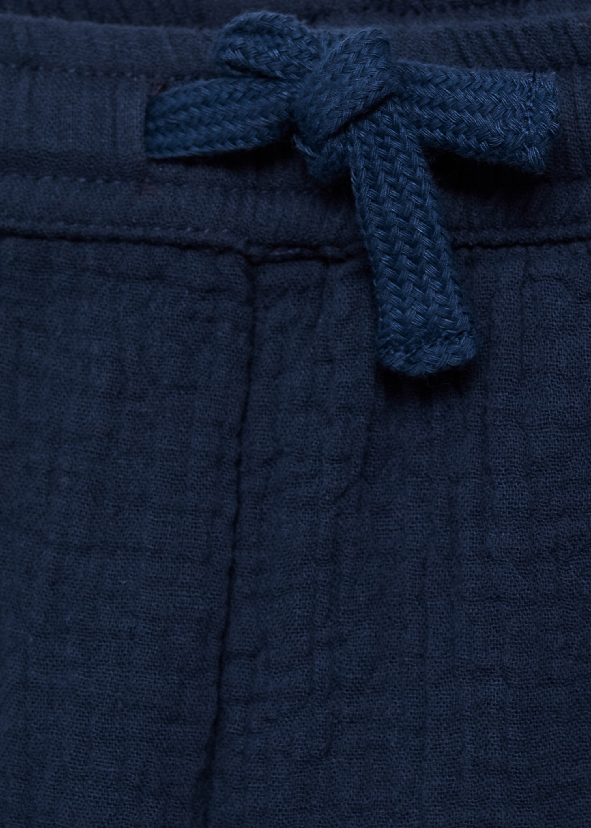 Straight-fit cotton trousers - Details of the article 8