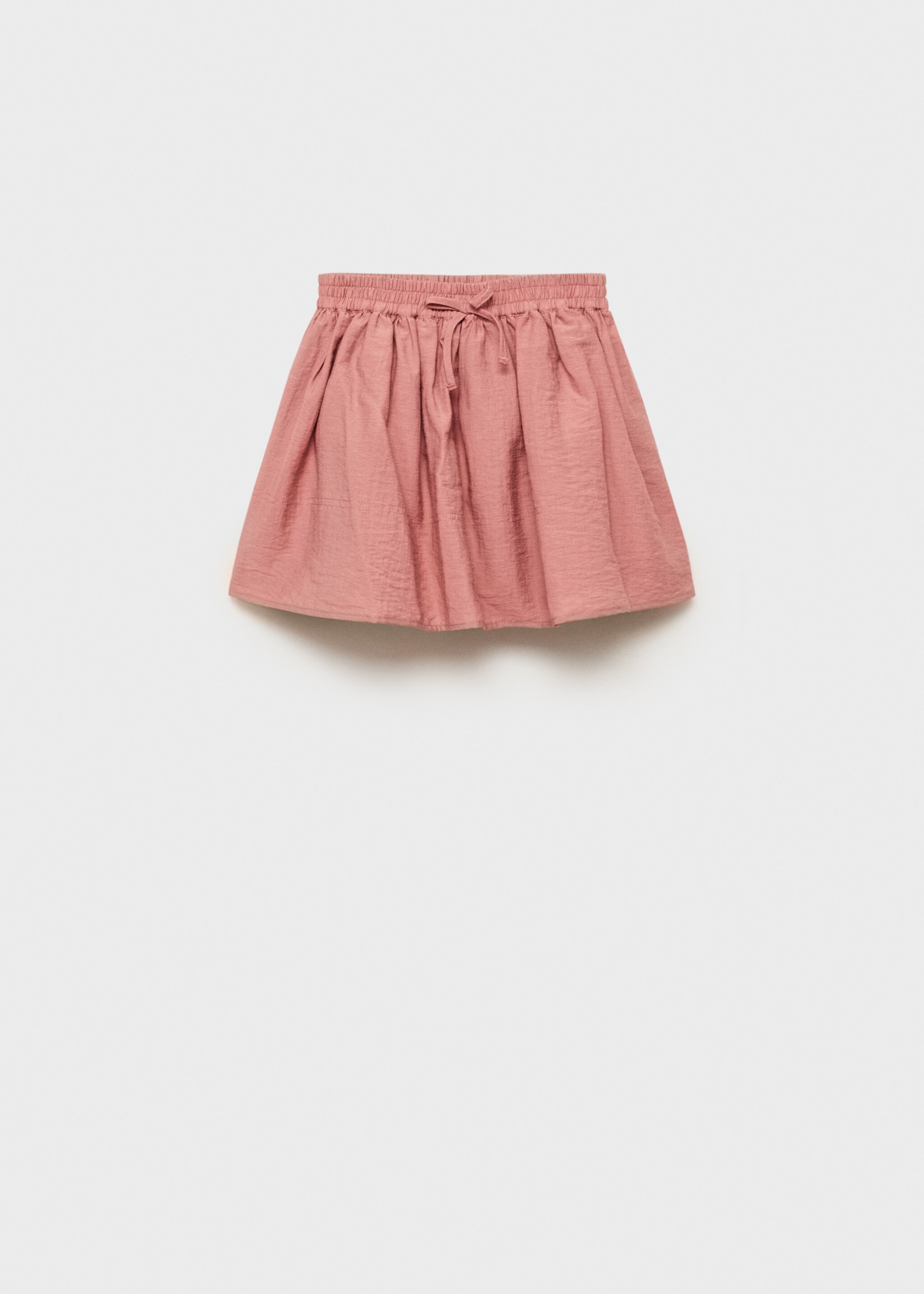 Linen skirt with elastic waist - Article without model