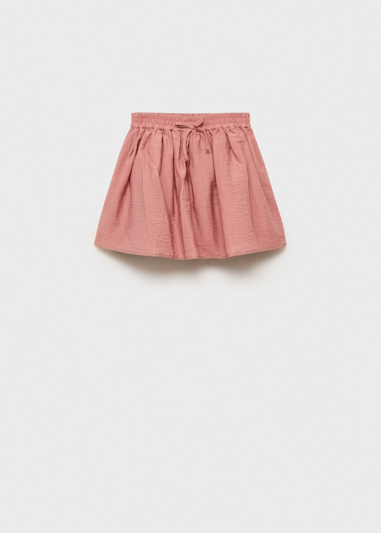Linen skirt with elastic waist - Article without model