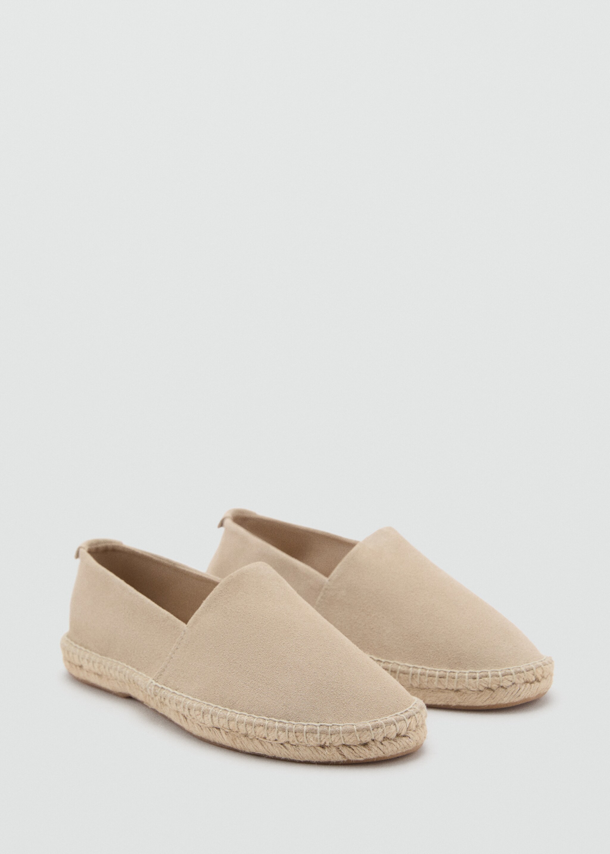 Jute suede espadrilles - Medium plane