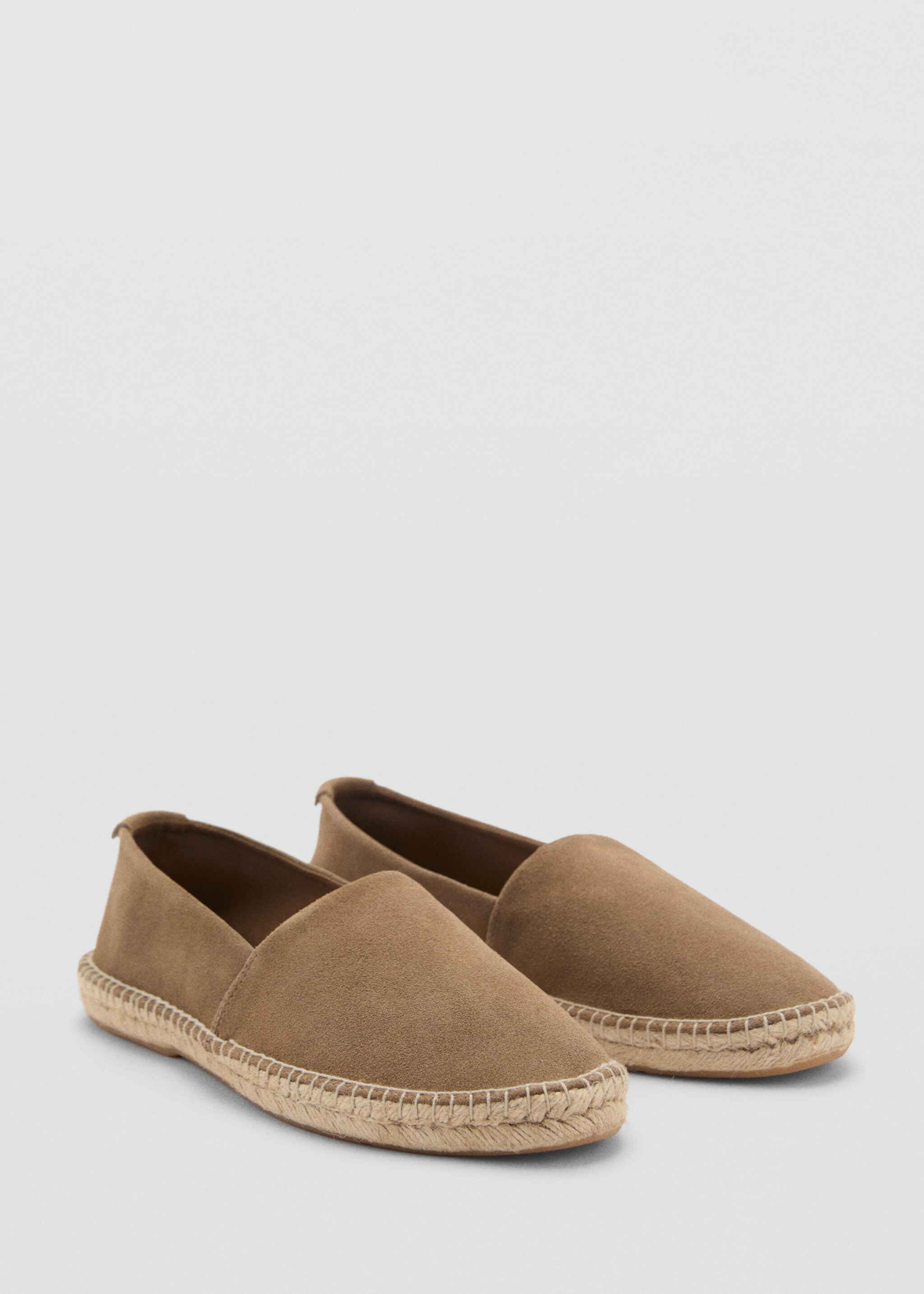 Jute suede espadrilles - Medium plane