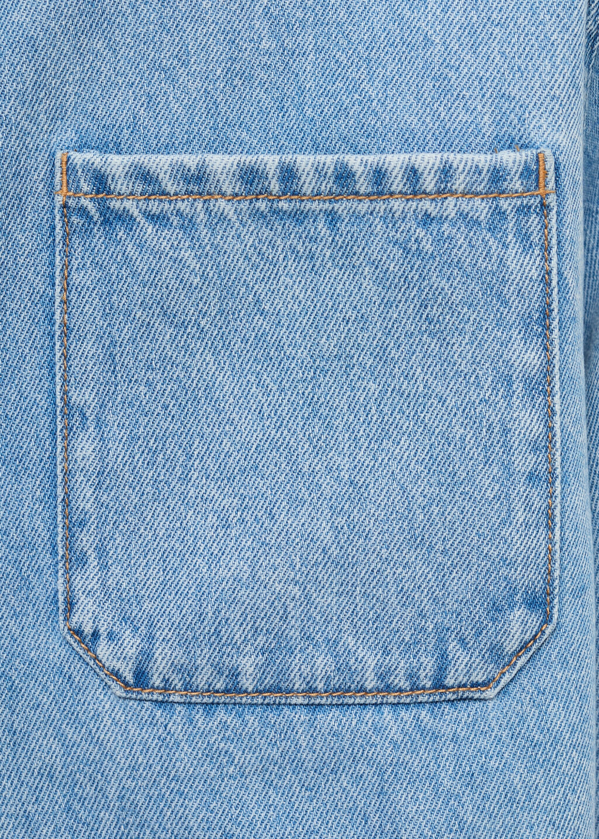 Cropped denim jacket - Details of the article 0