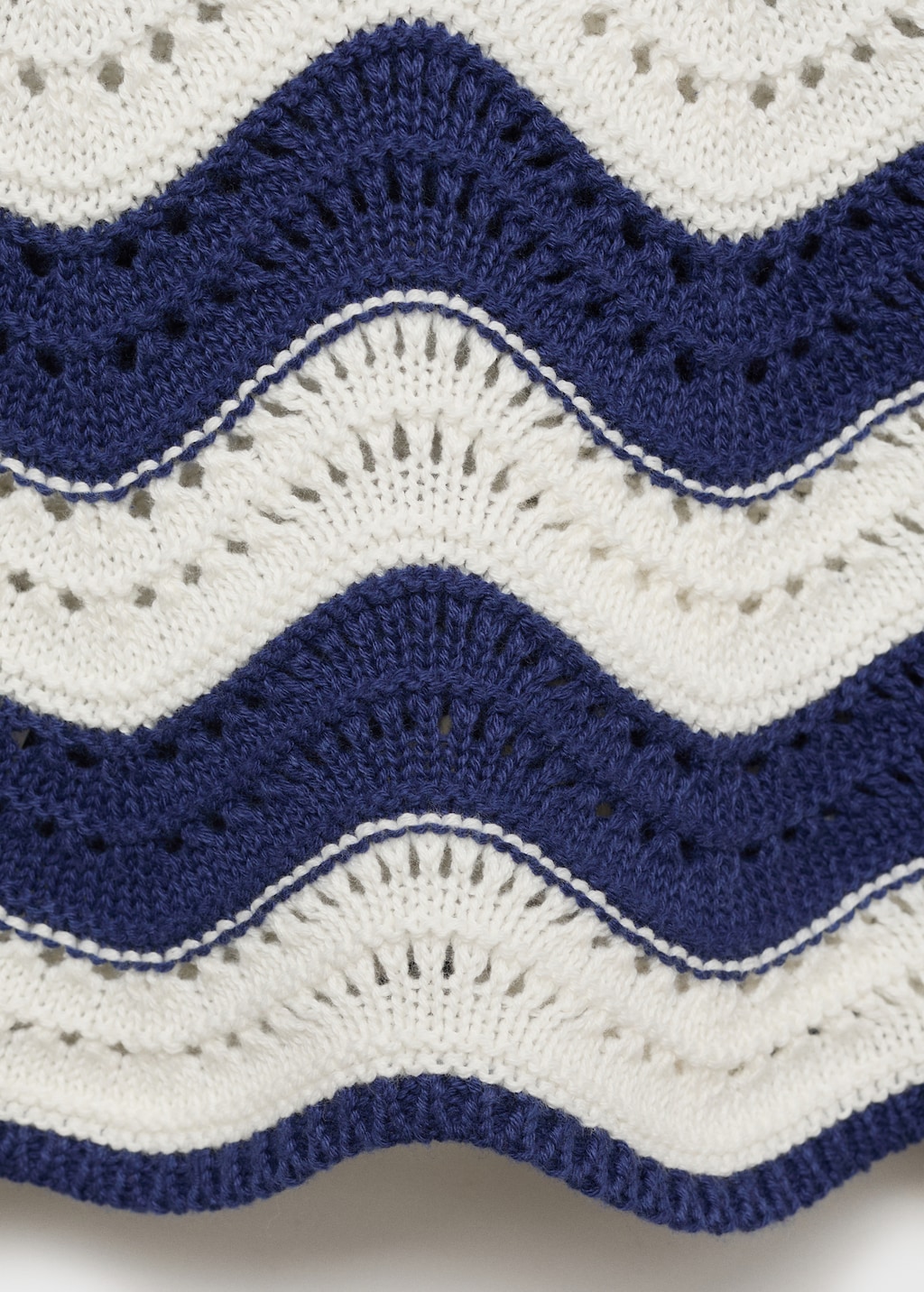 Zig-zag openwork knitted sweater - Kids | MANGO USA Zig-zag openwork knitted sweater - Kids | MANGO USA