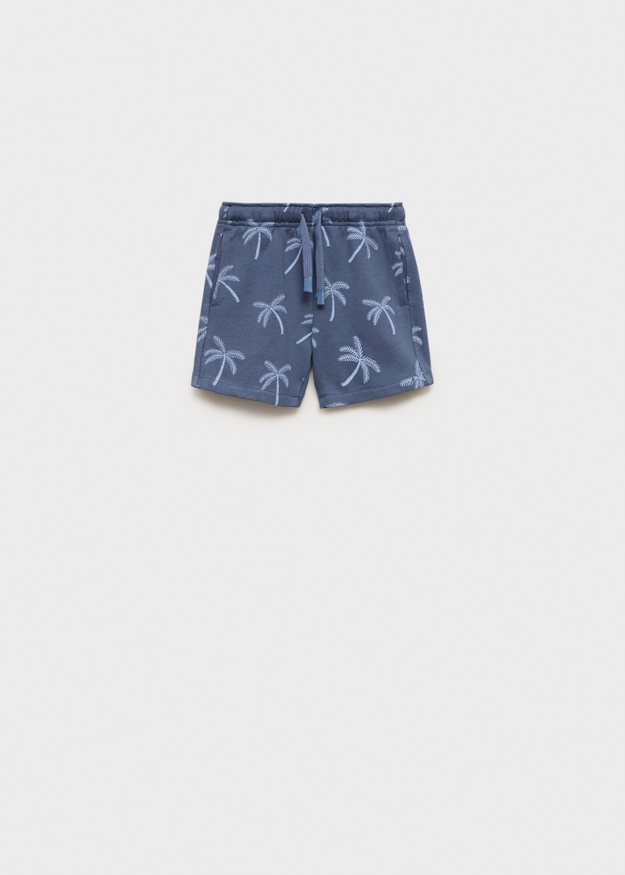 Gemusterte Baumwoll-Bermudashorts - Artikel ohne Model