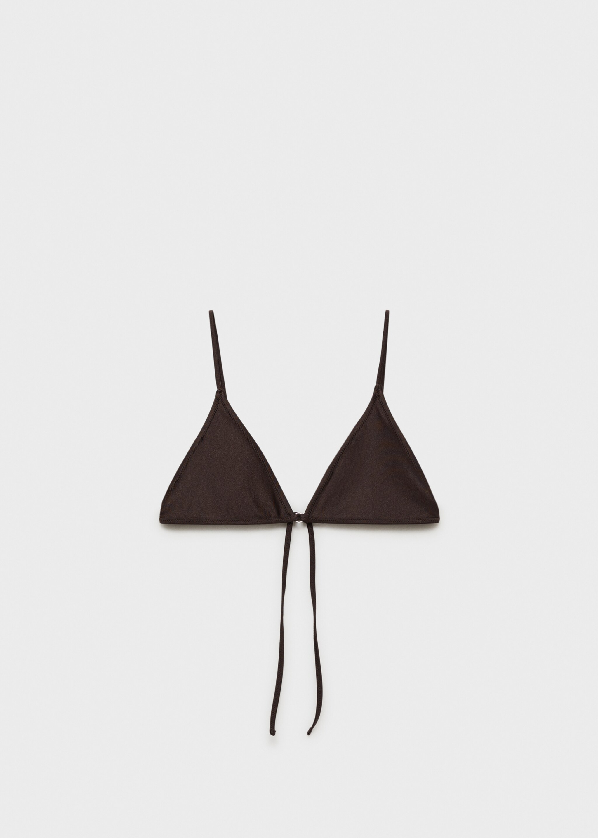 Fényes kidolgozású bikini felső - Termék modell nélkül
