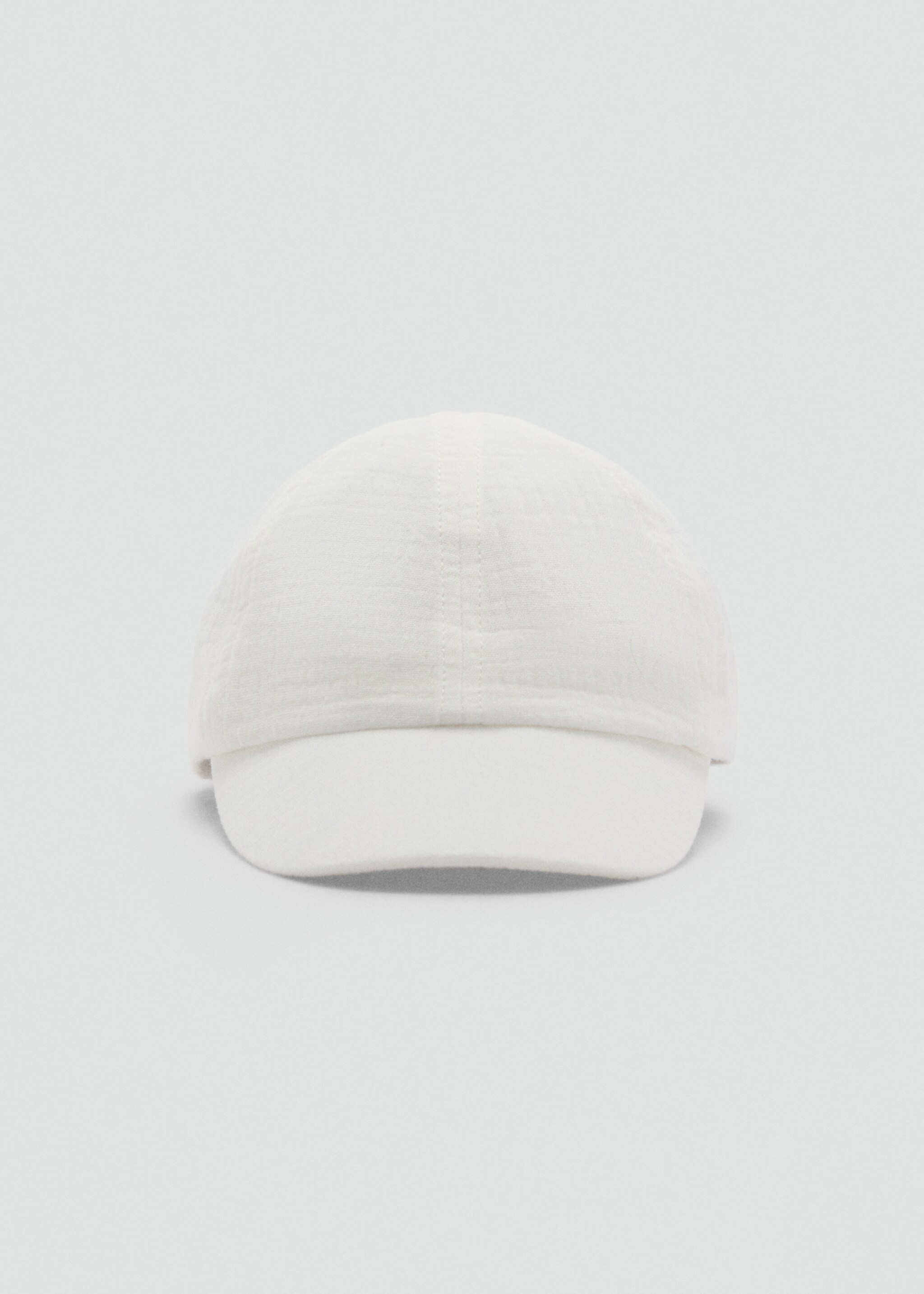 Gorra bambula detalle lazo - Plano medio