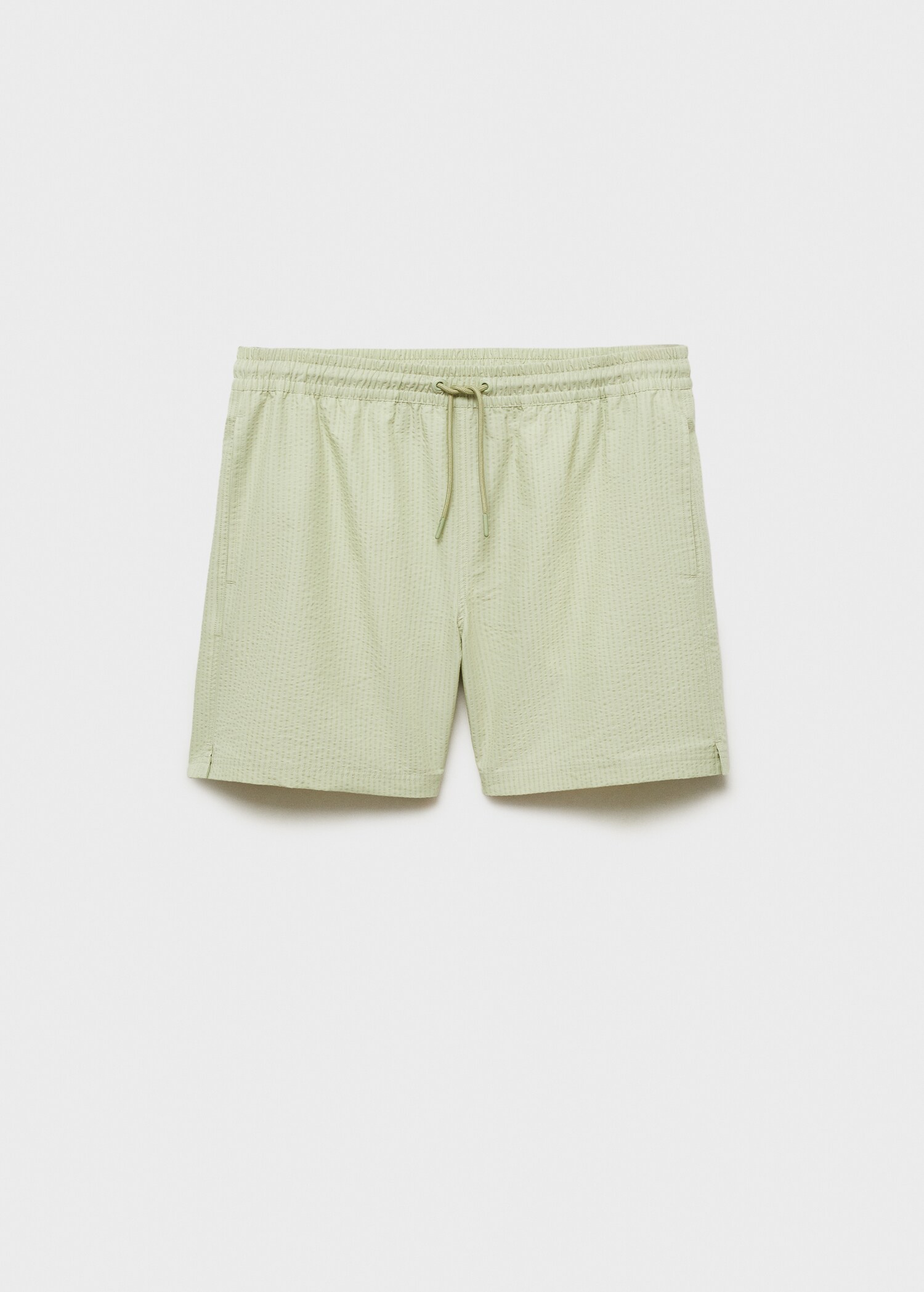 Seersucker swimming trunks - Article without model