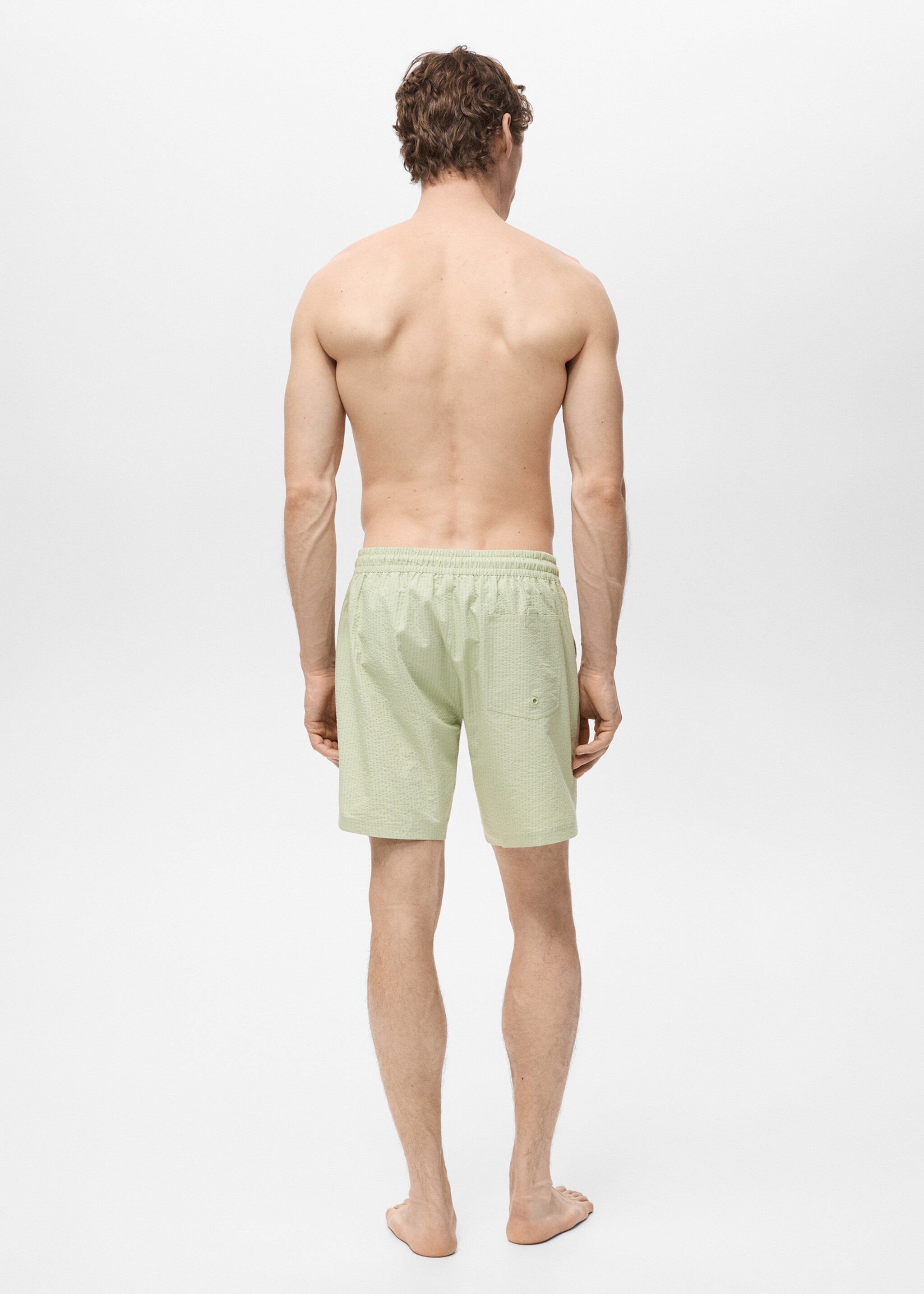 Maillot de bain effet seersucker - Verso de l’article
