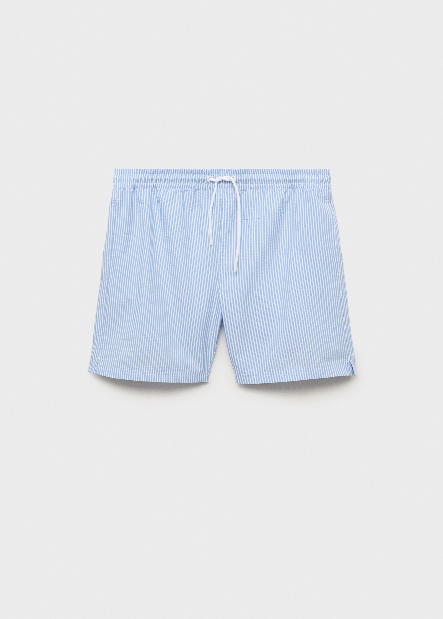 Seersucker swimming trunks - Article without model