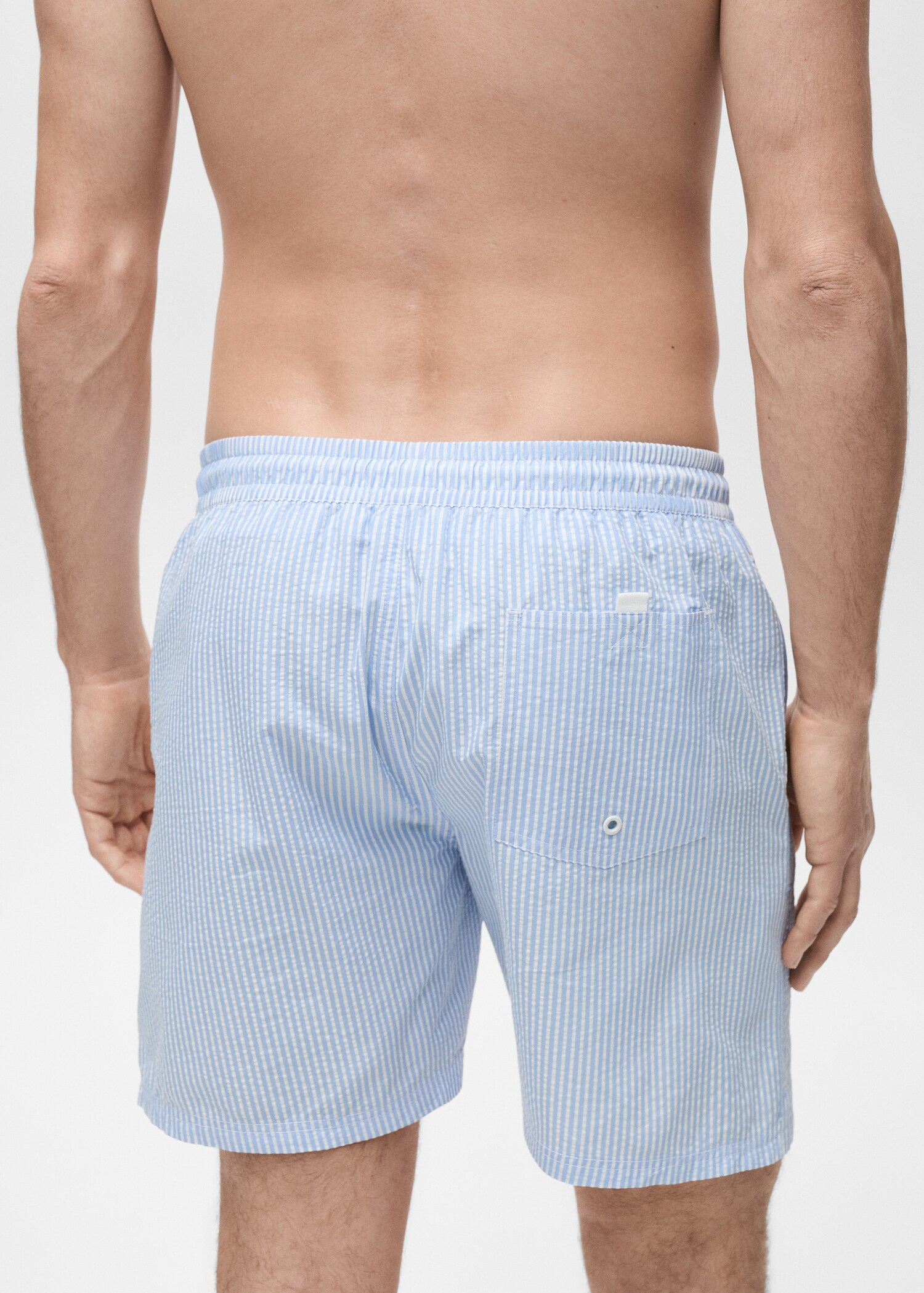 Seersucker swimming trunks - Details of the article 6