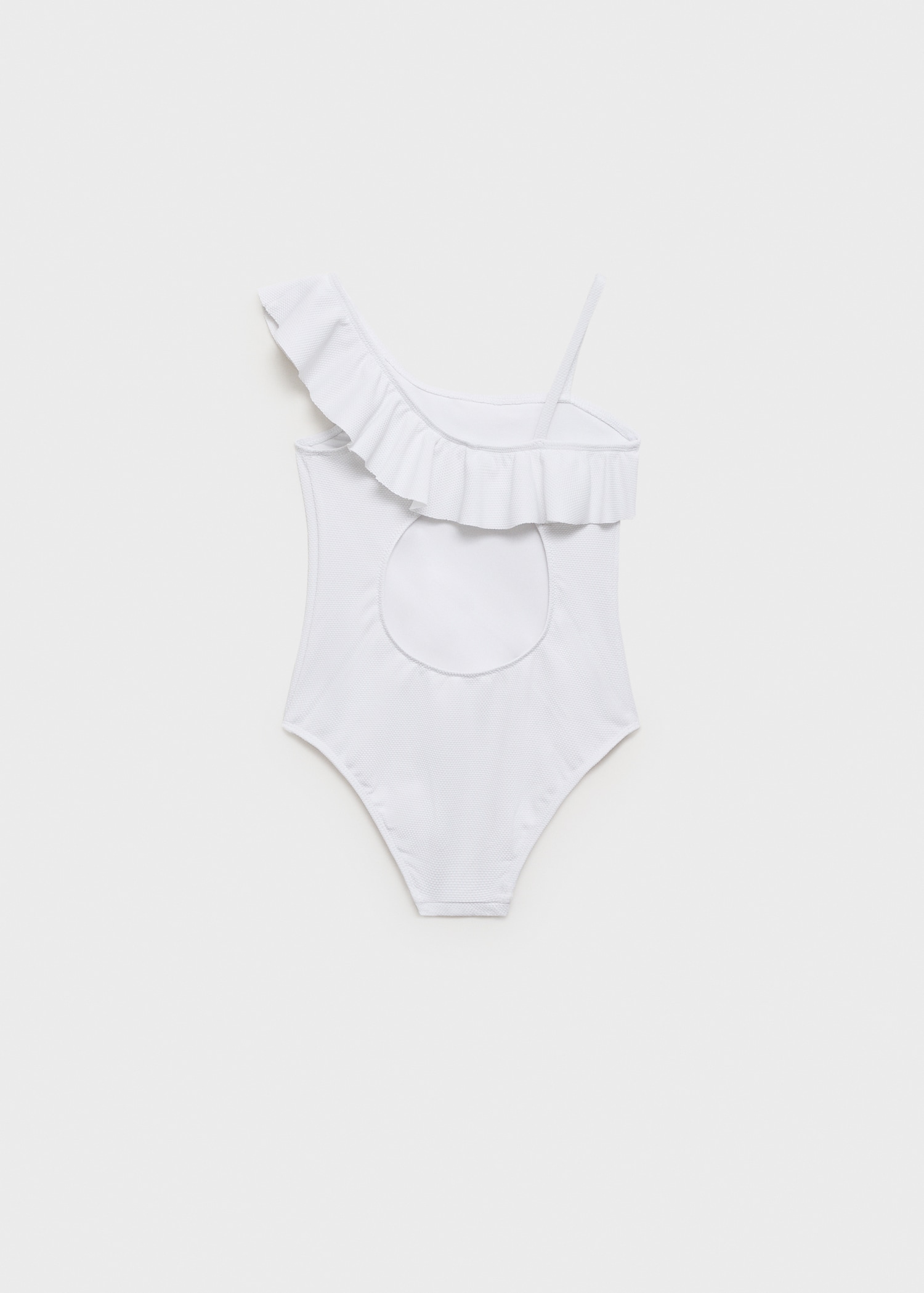 Maillot de bain asymétrique volant - Verso de l’article