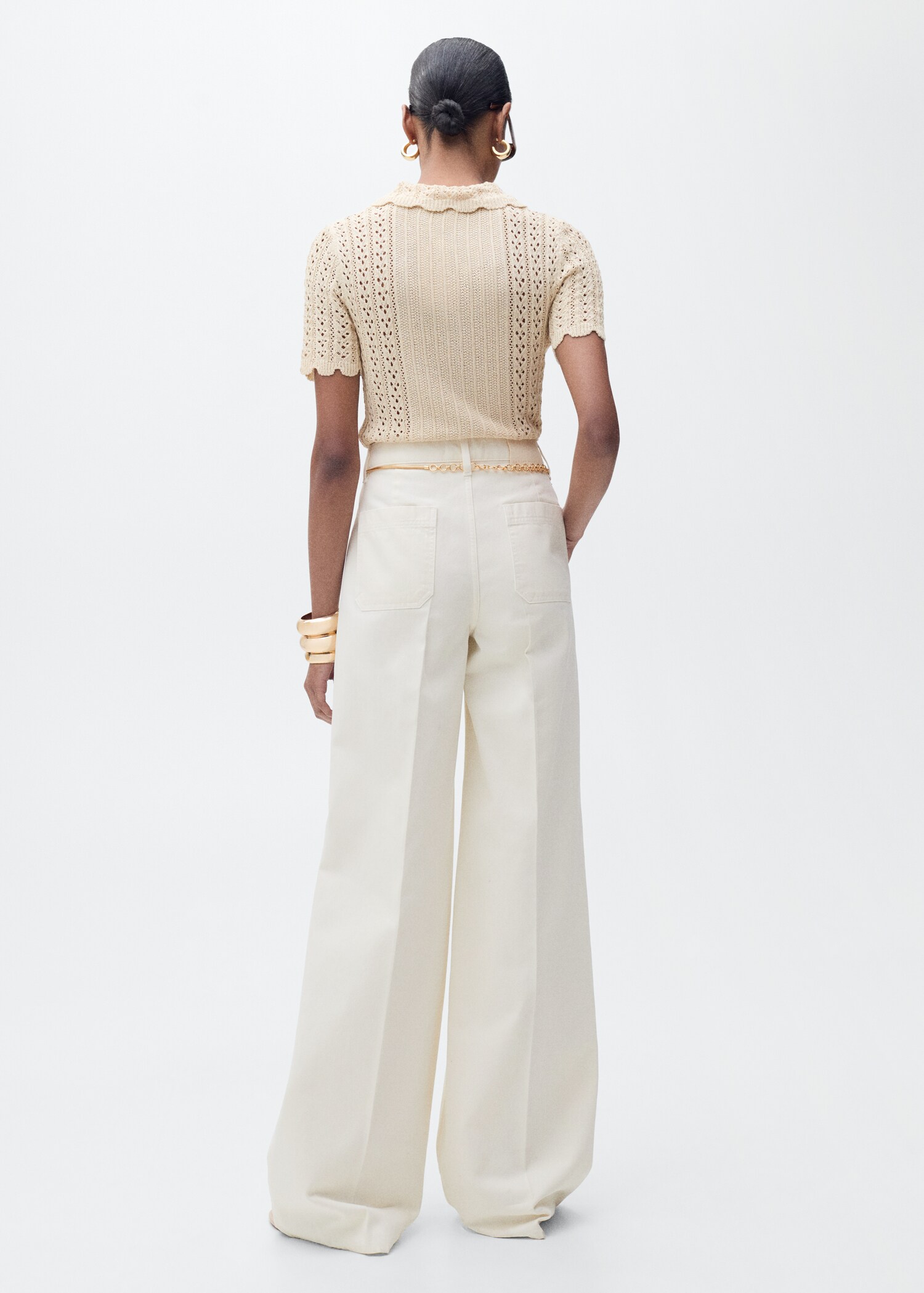 Jean wideleg taille haute - Verso de l’article