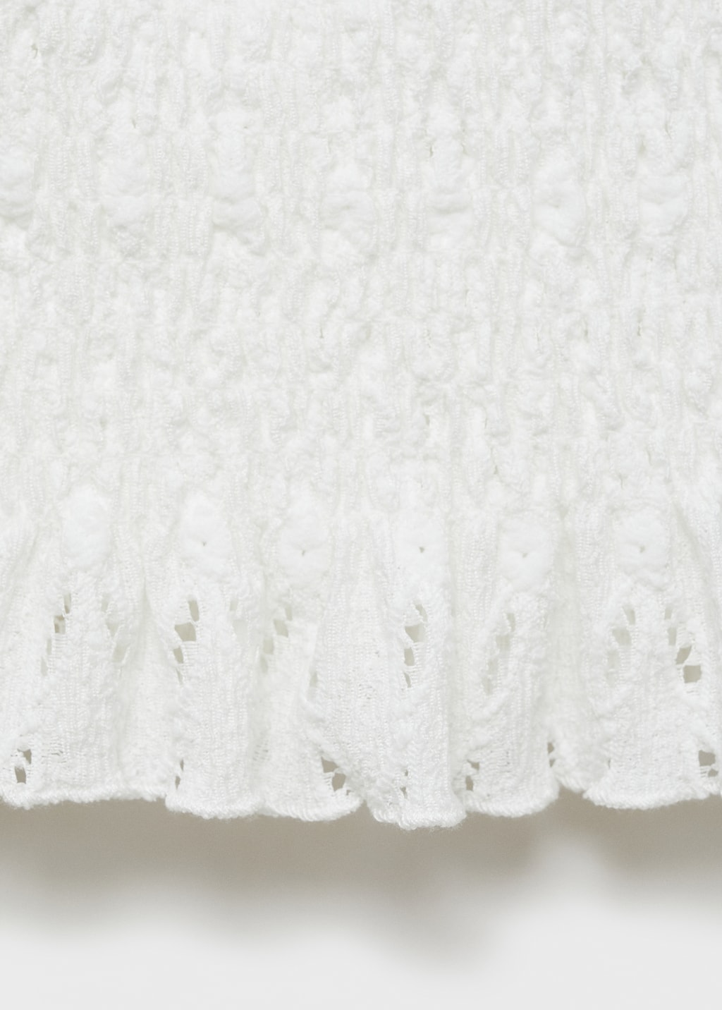 Ruched strapless top