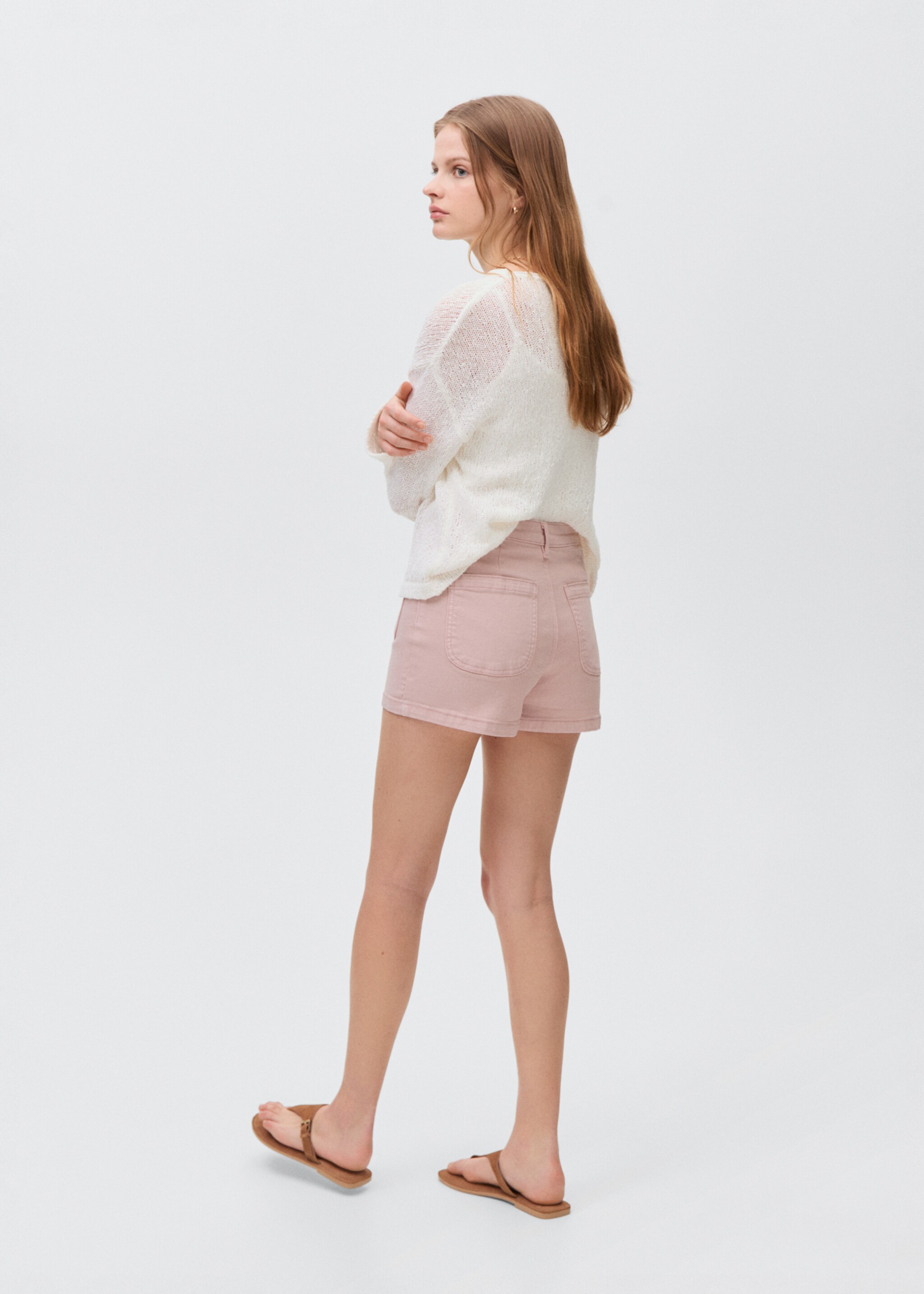 Short coton poches - Verso de l’article