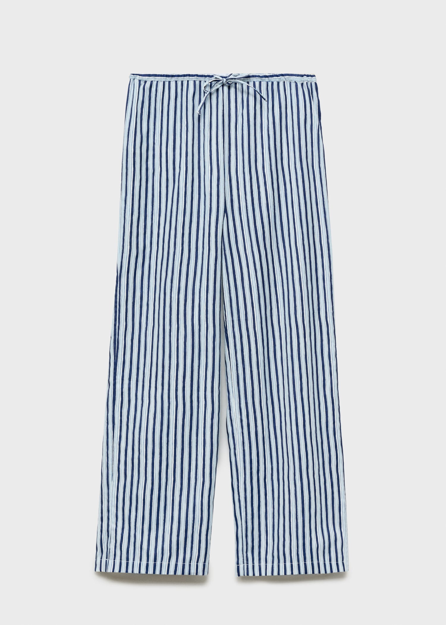 Straight striped trousers - Main Image