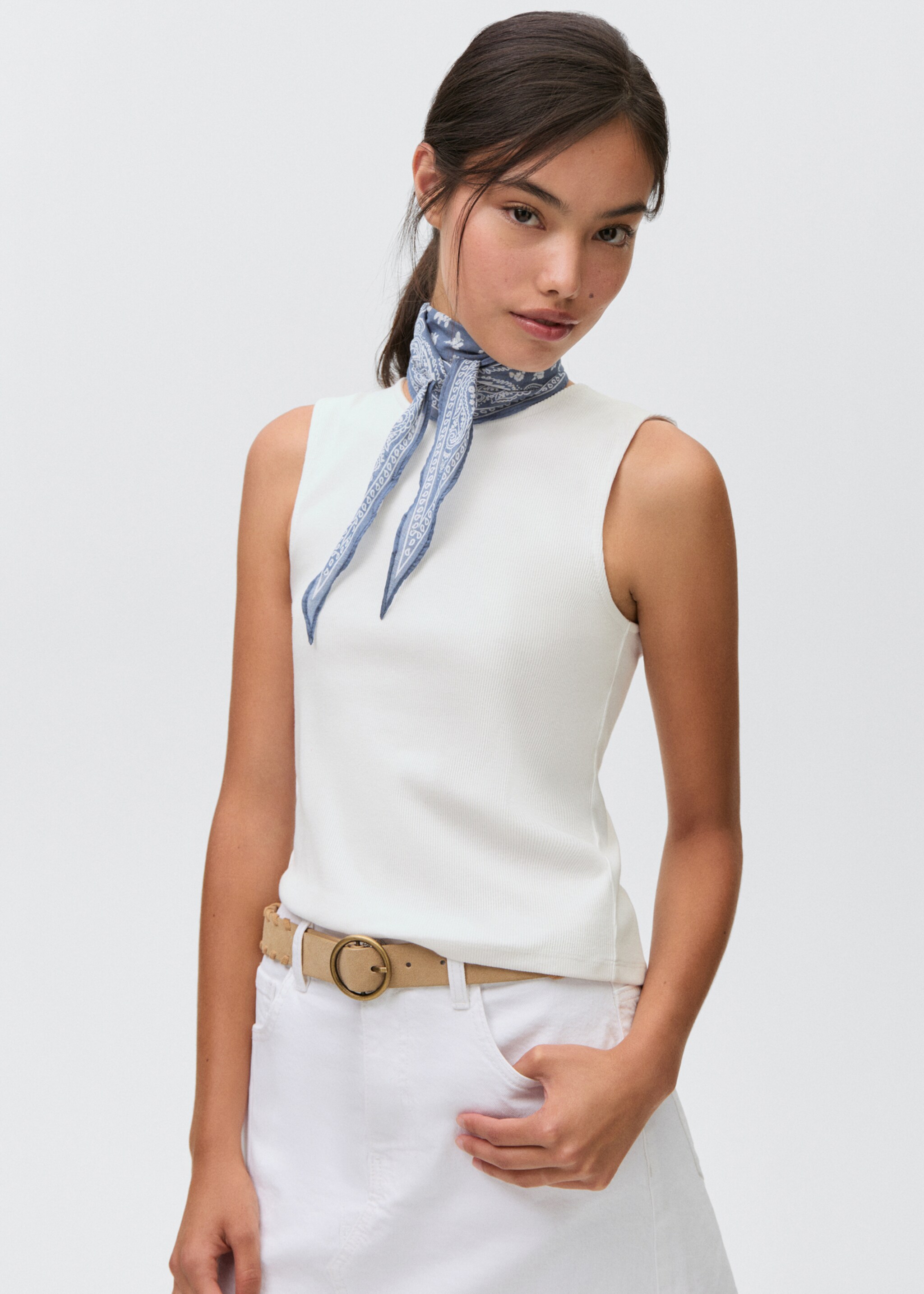 Top with interlocking back - Medium plane