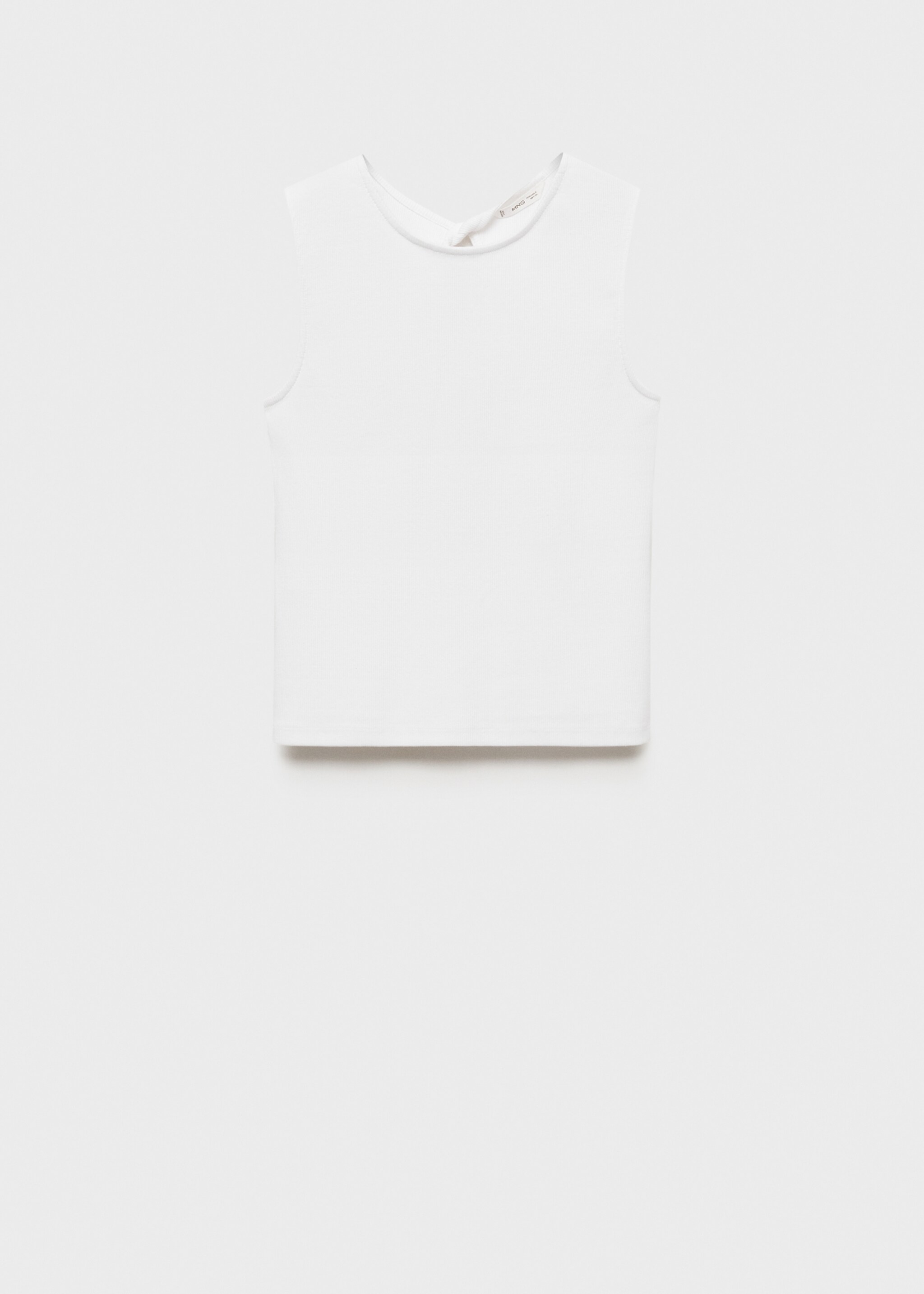Top with interlocking back - Article without model