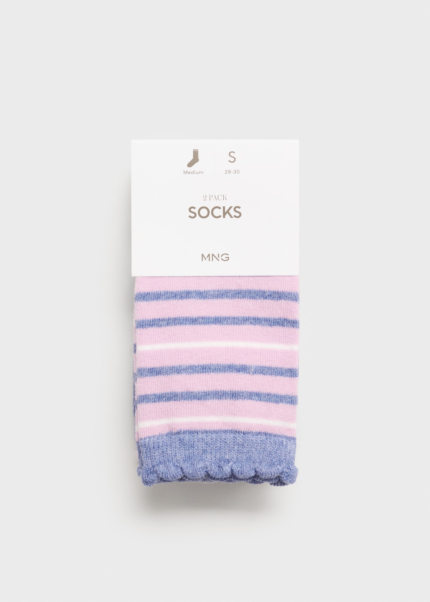 Pack 2 paires de chaussettes combinées - Article sans modèle