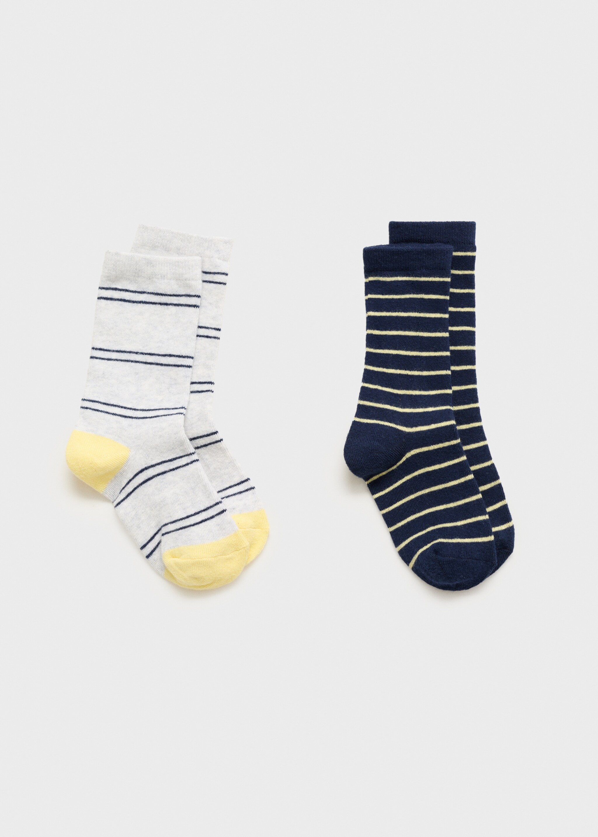 2 pack striped socks - Article without model