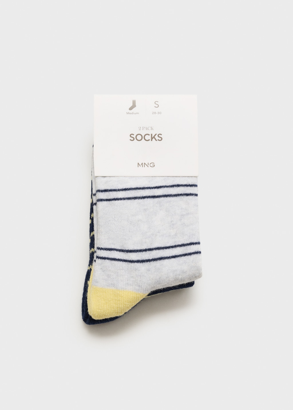 2 pack striped socks