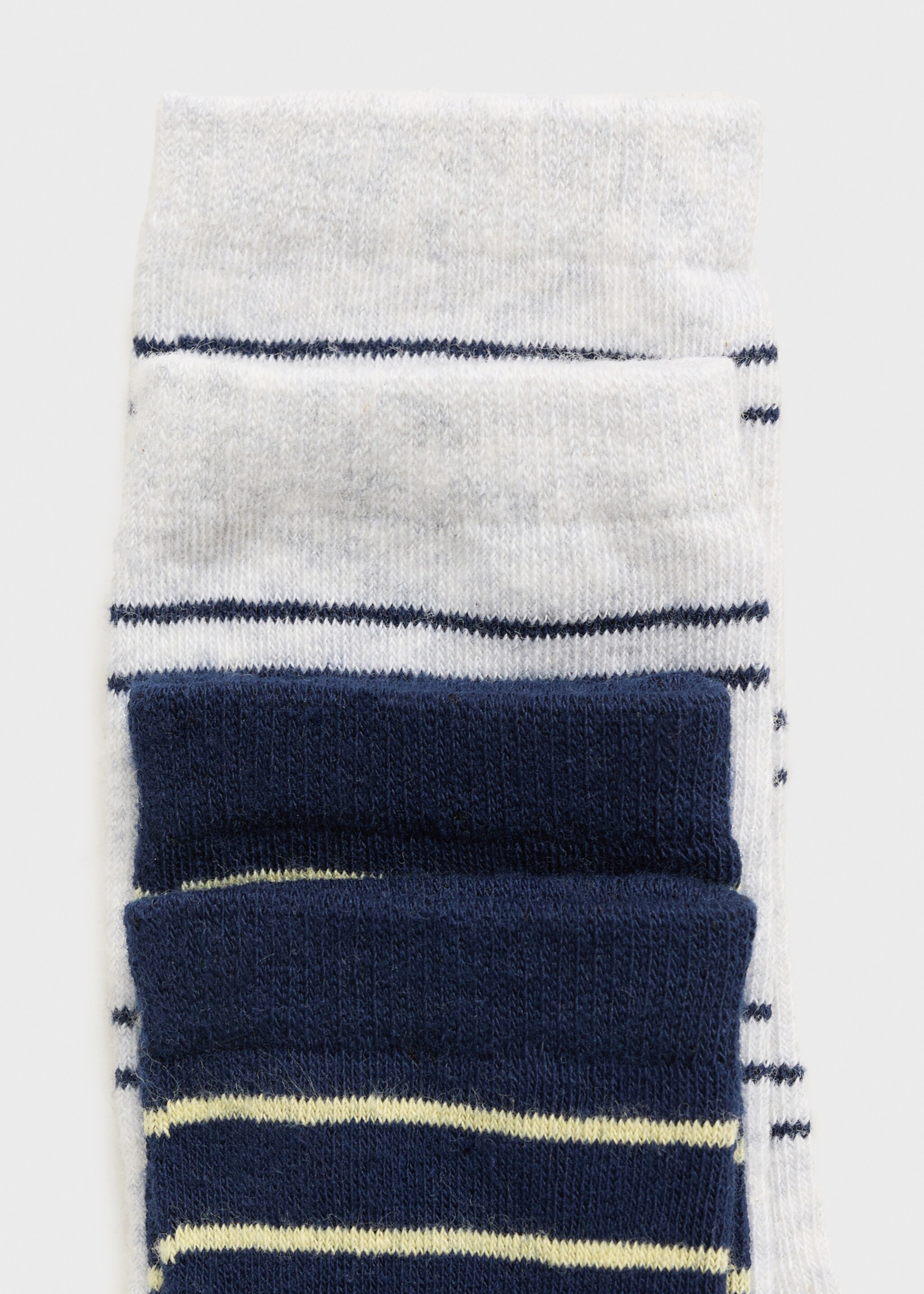 2 pack striped socks - Reverse of the article